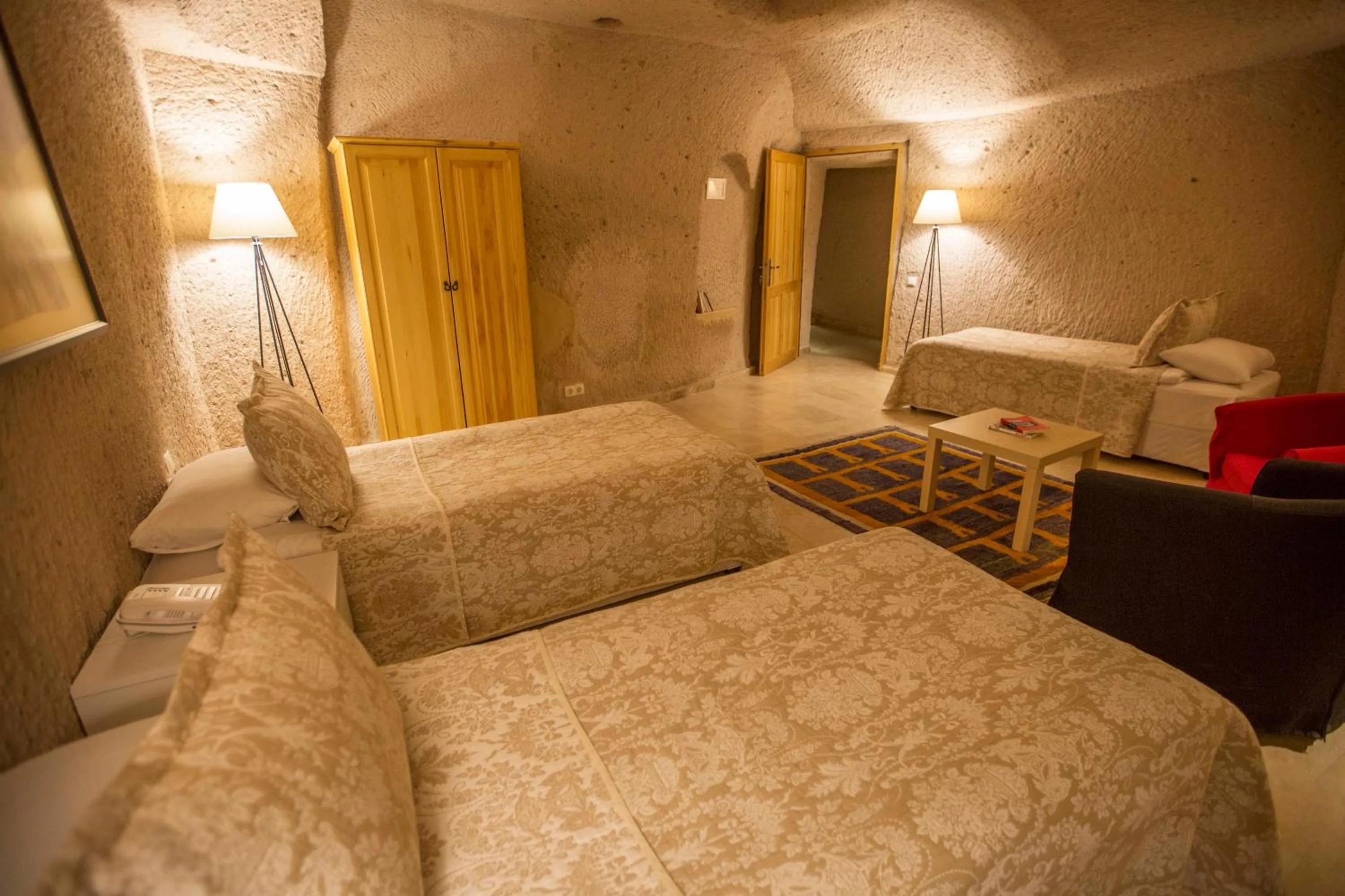 Natural landscape, Bed in Kistar Cave Hotel