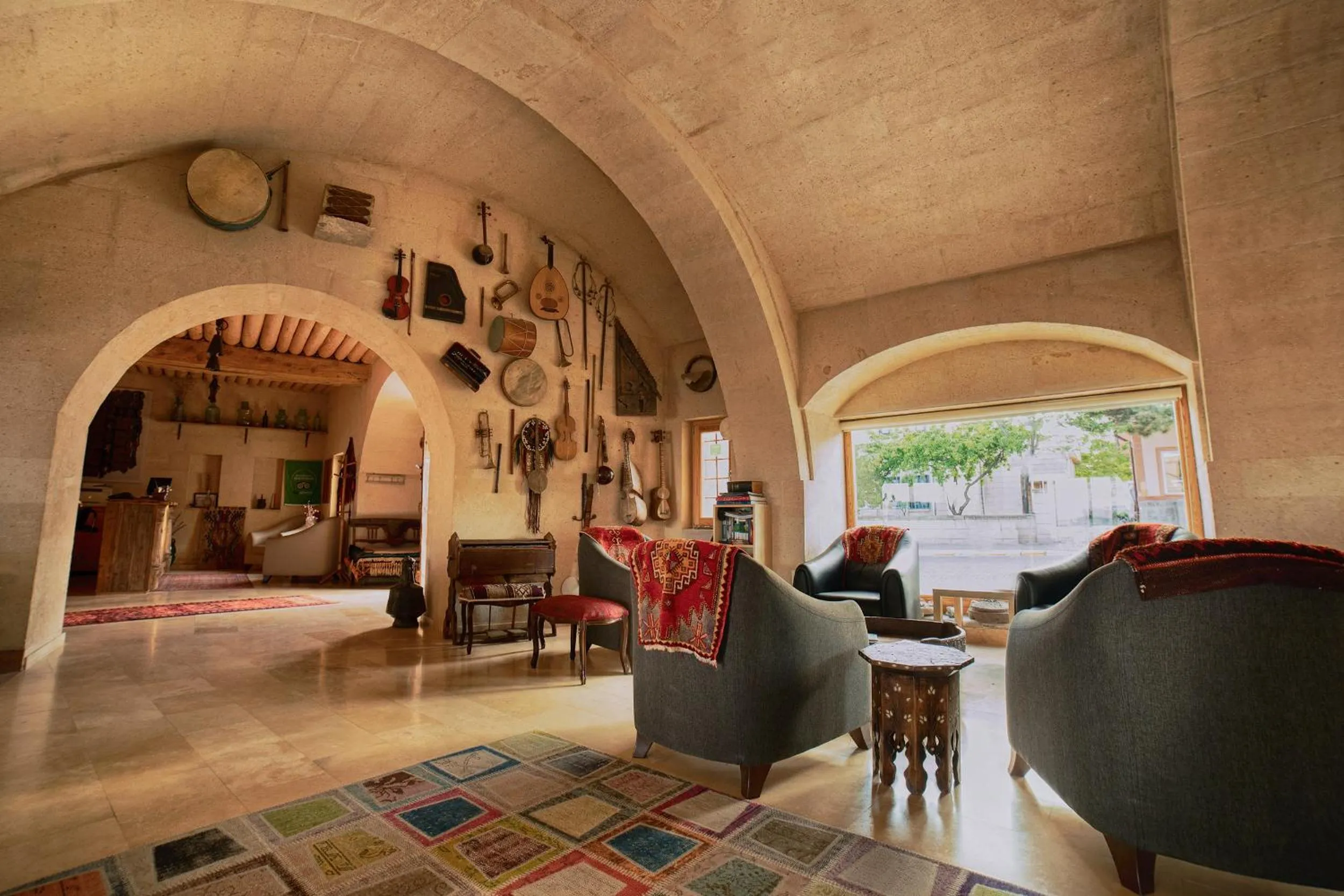 Decorative detail in Kistar Cave Hotel