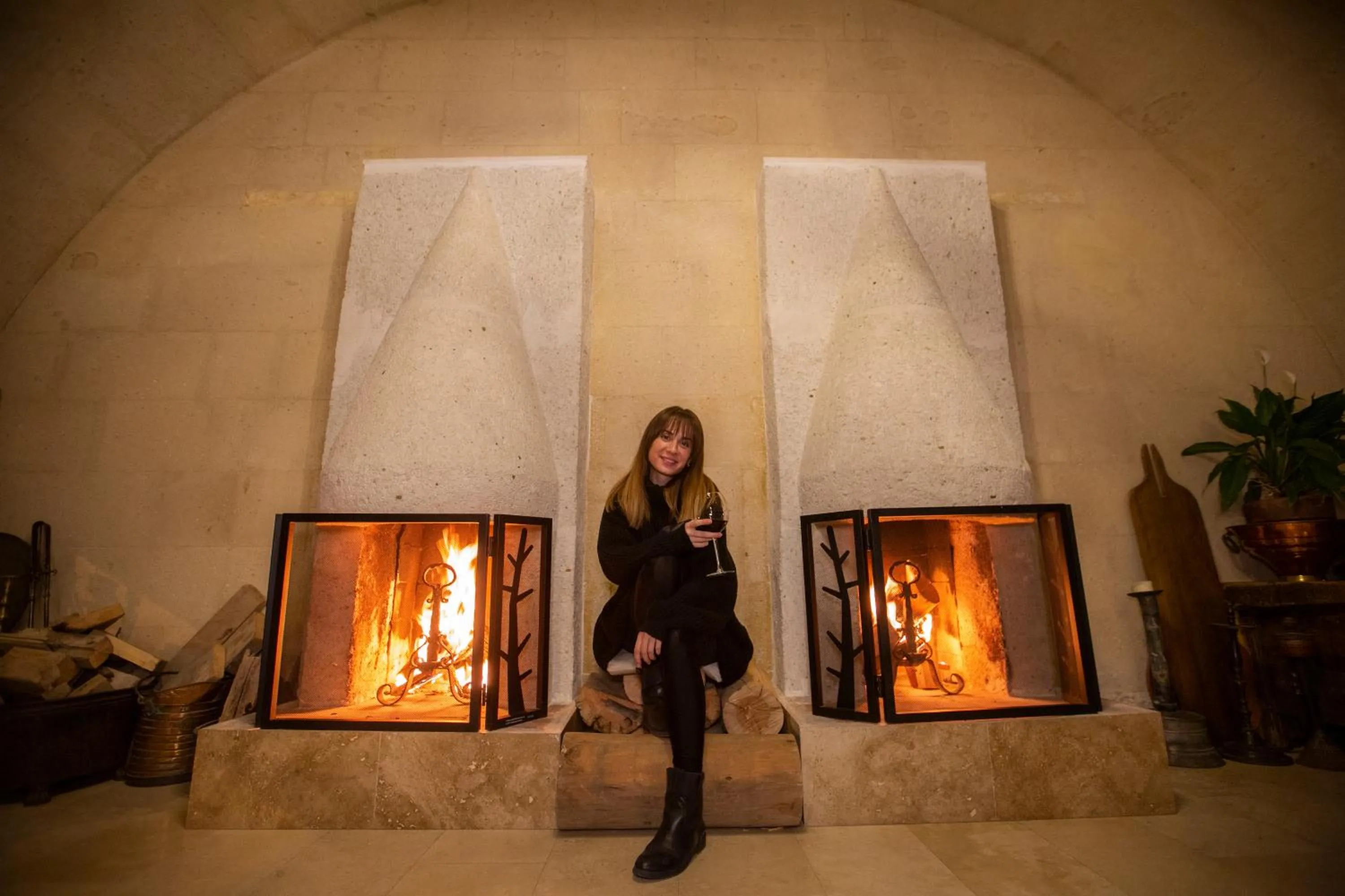 Lobby or reception in Kistar Cave Hotel