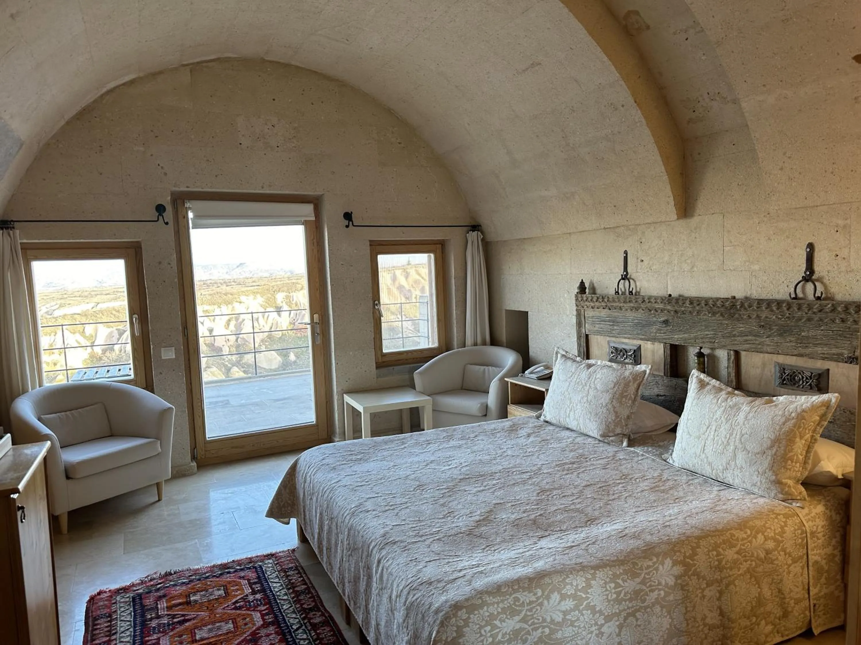 View (from property/room), Bed in Kistar Cave Hotel