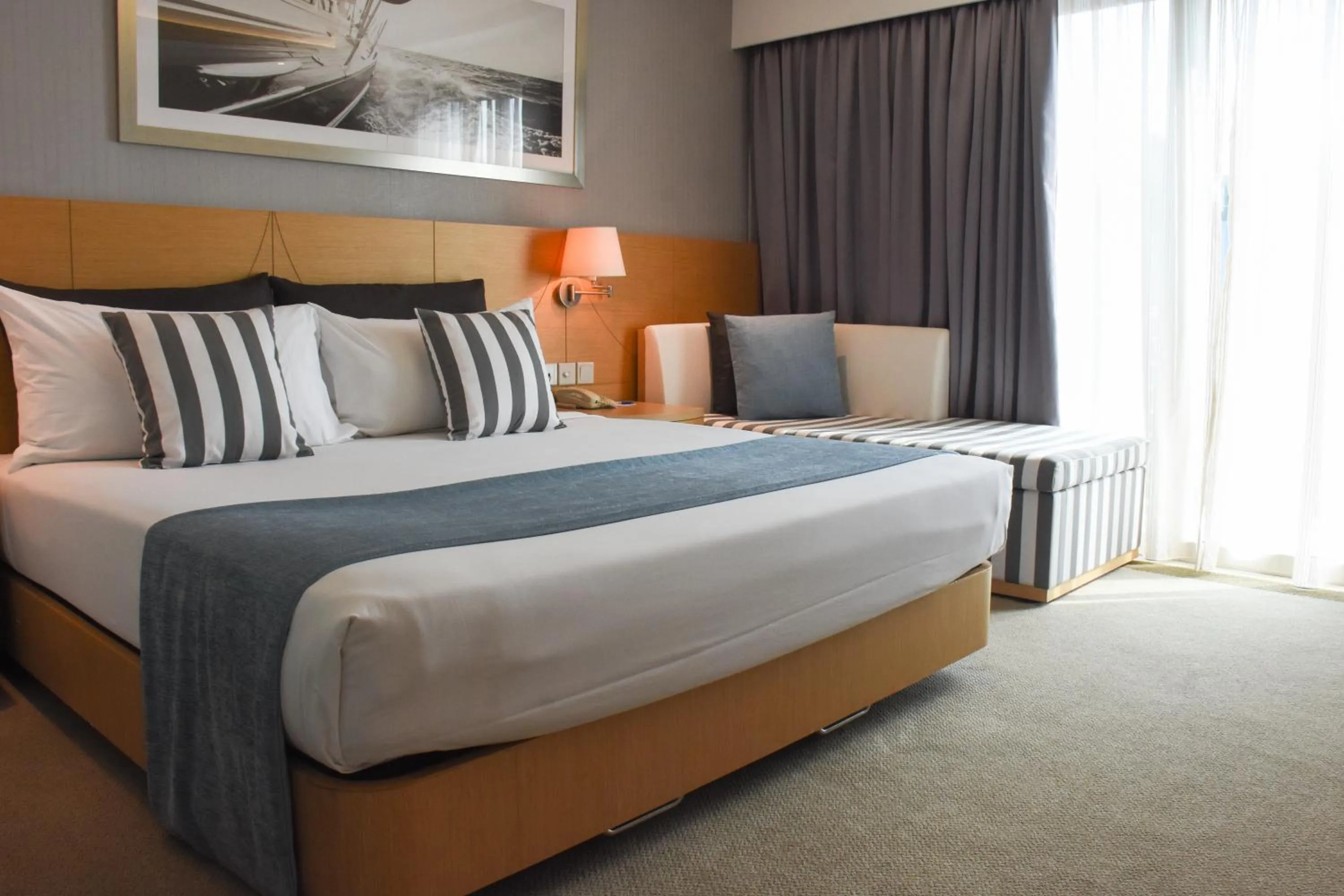 Bed in Republic of Singapore Yacht Club