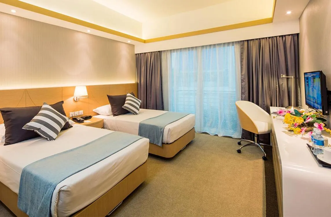 Bed in Republic of Singapore Yacht Club