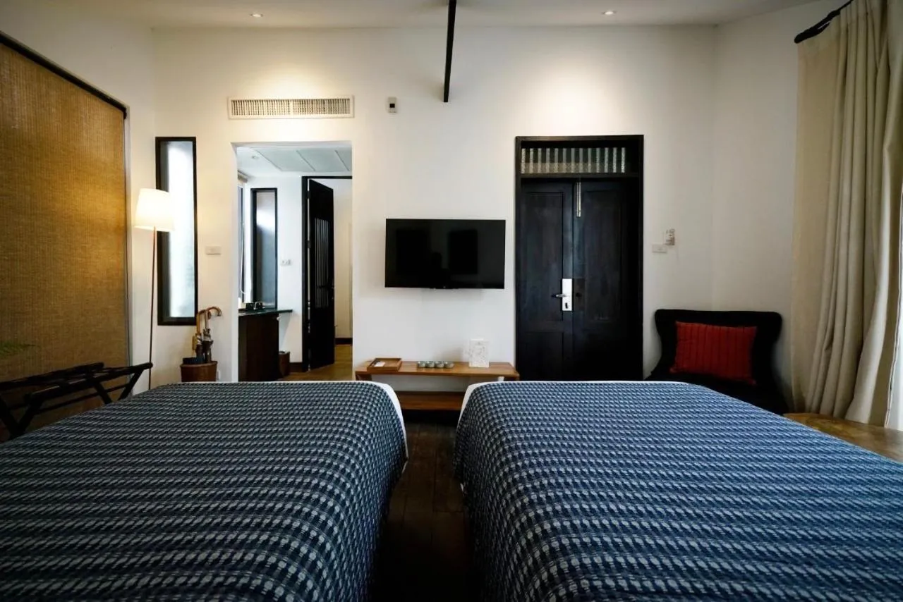 Bed in Baan Saen Fang Chiang Mai