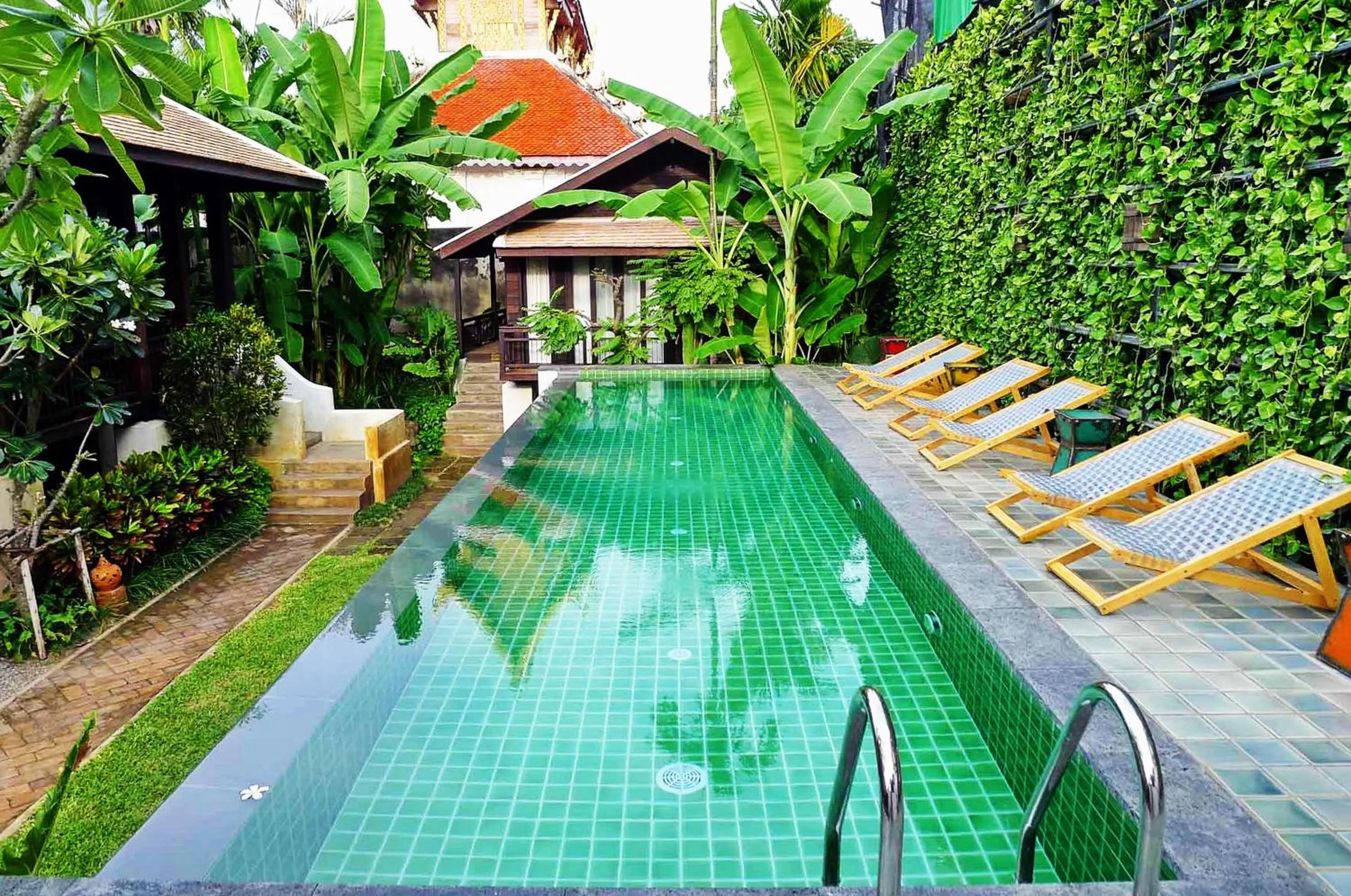 Swimming pool in Baan Saen Fang Chiang Mai