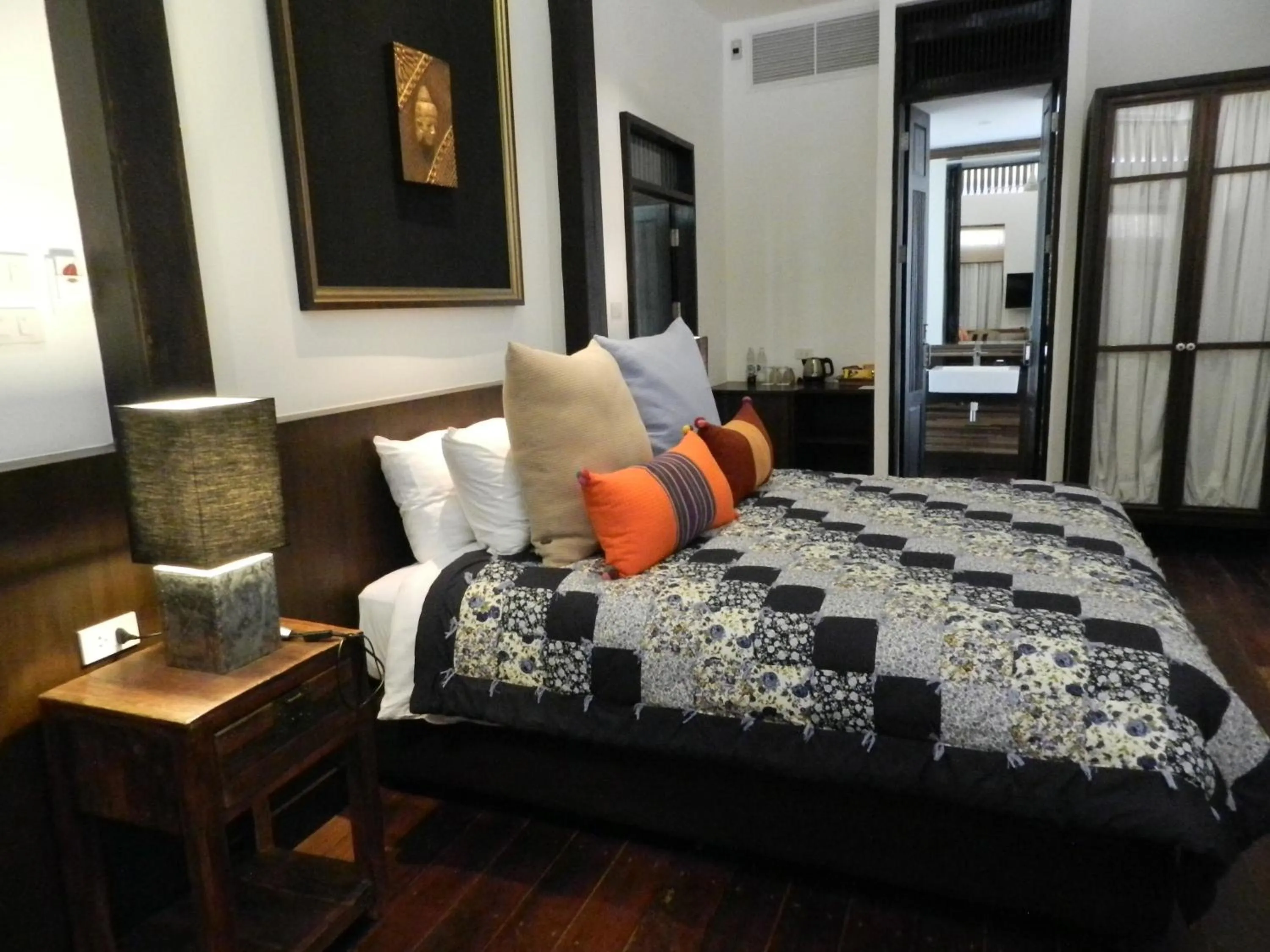 Bed in Baan Saen Fang Chiang Mai