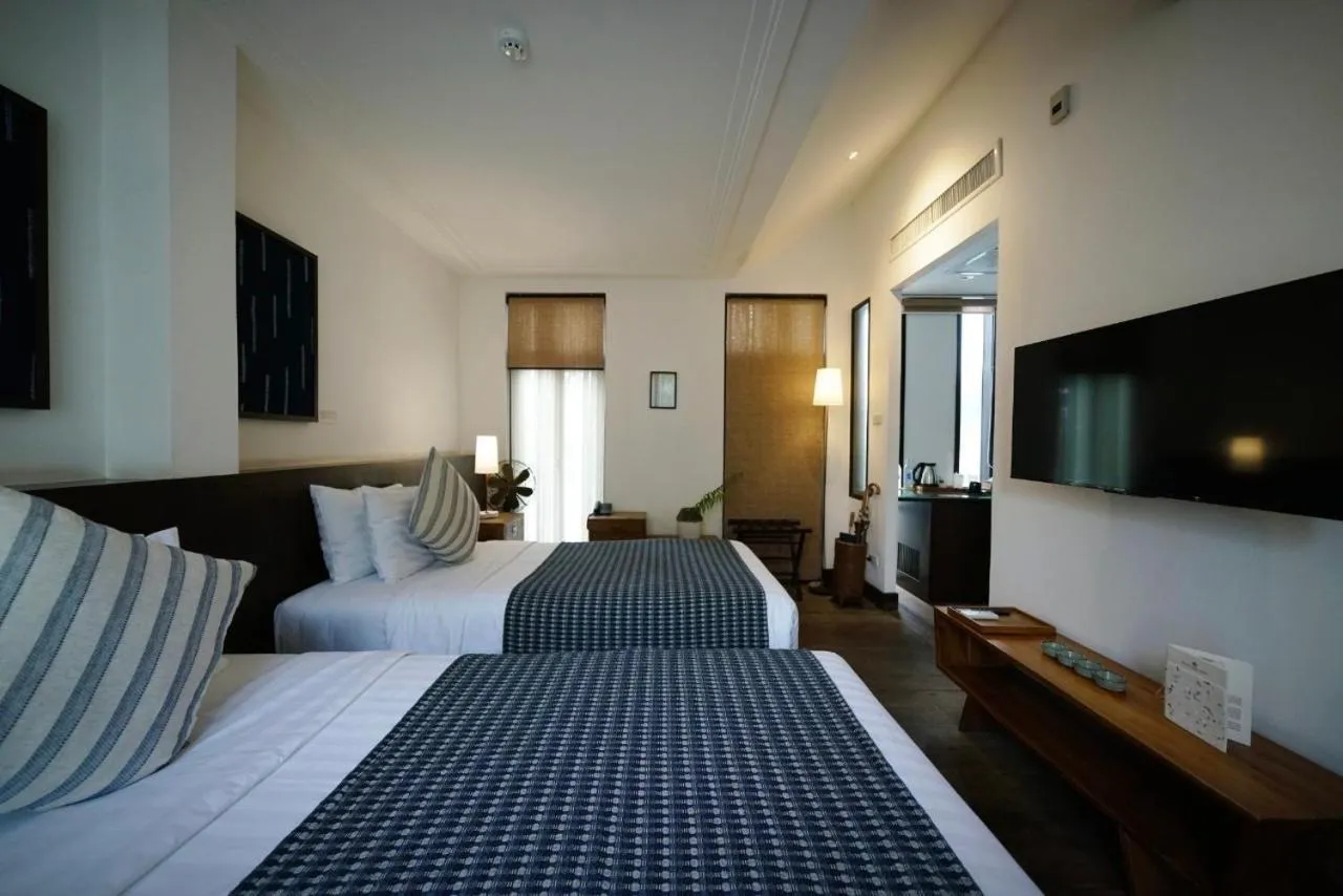 Bed in Baan Saen Fang Chiang Mai