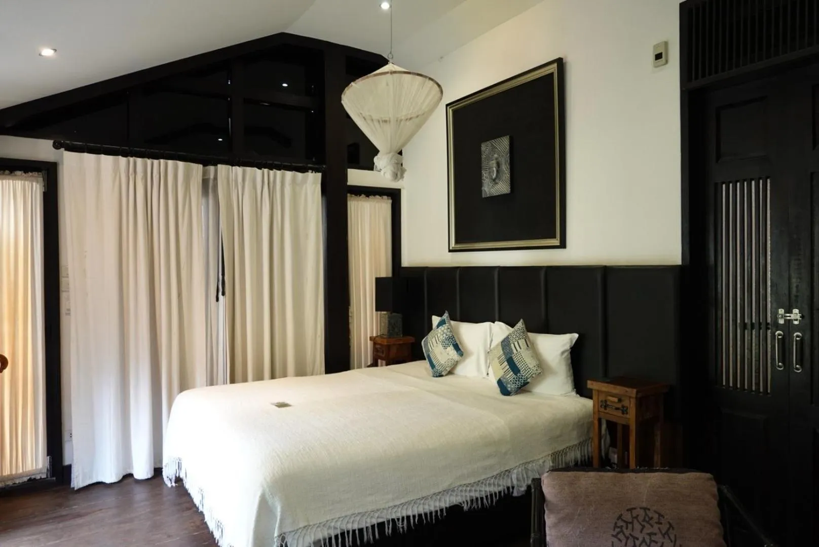 Bed in Baan Saen Fang Chiang Mai