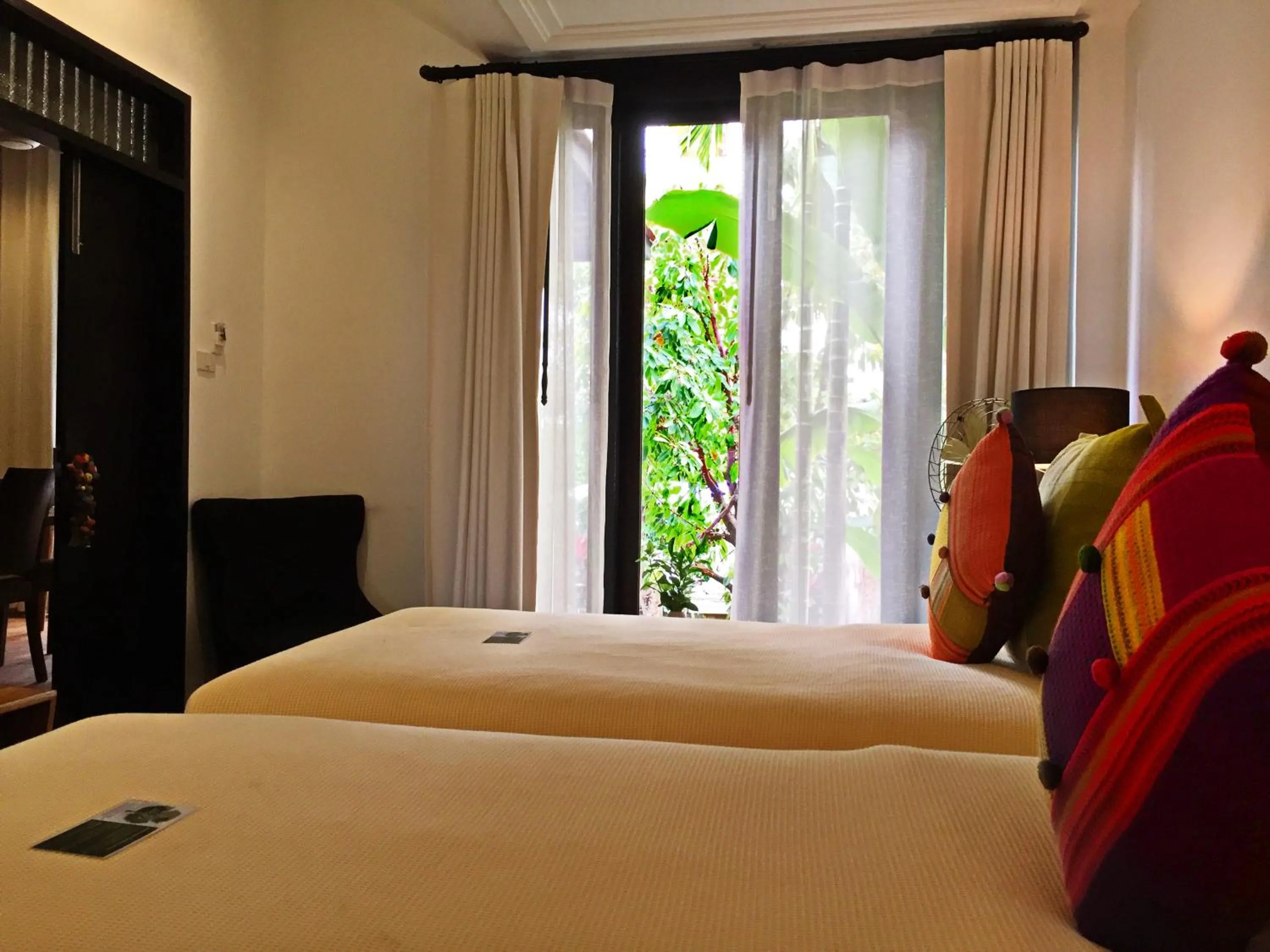 Bed in Baan Saen Fang Chiang Mai