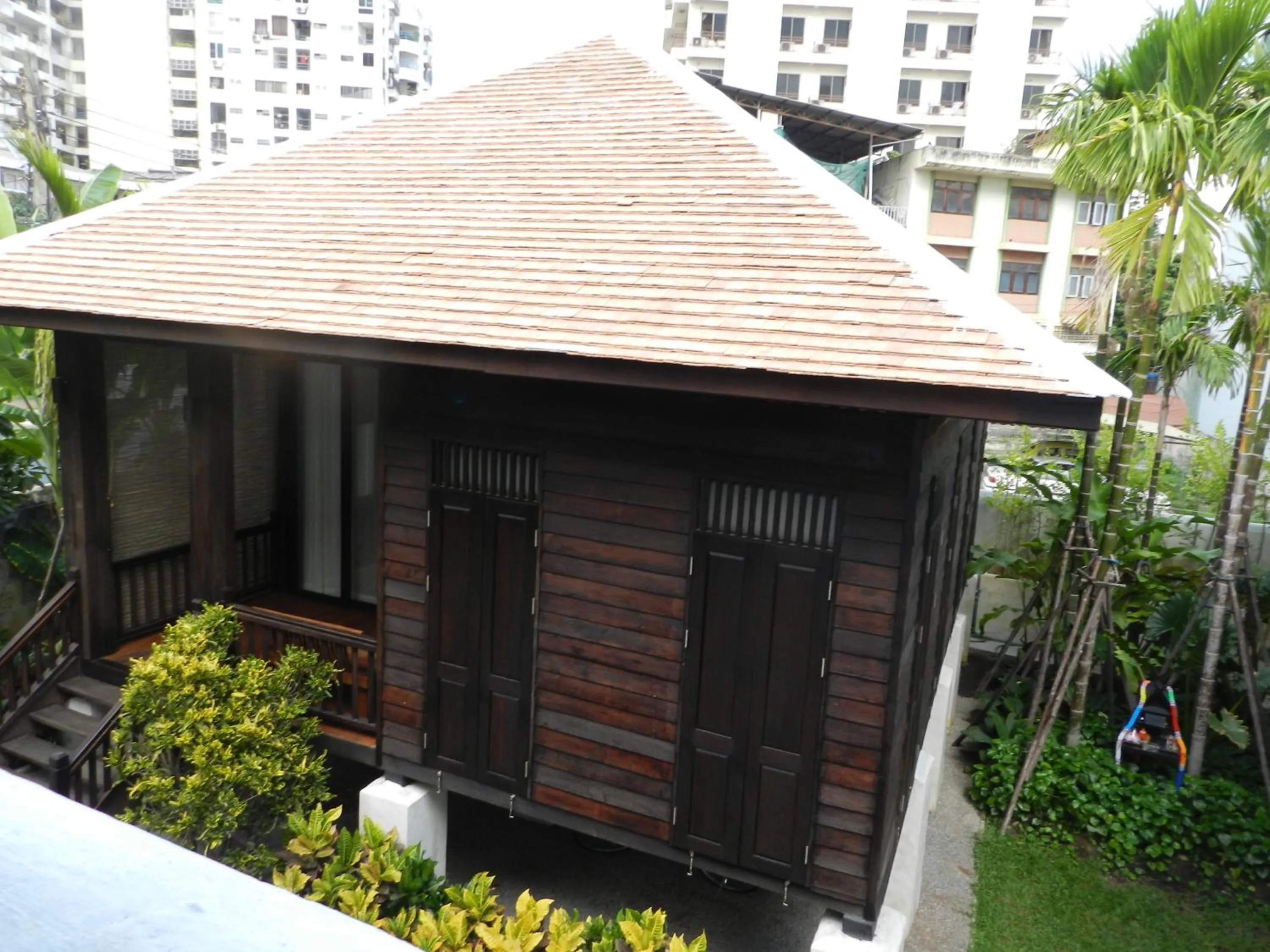 Bird's eye view in Baan Saen Fang Chiang Mai