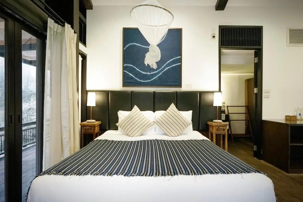 Bed in Baan Saen Fang Chiang Mai