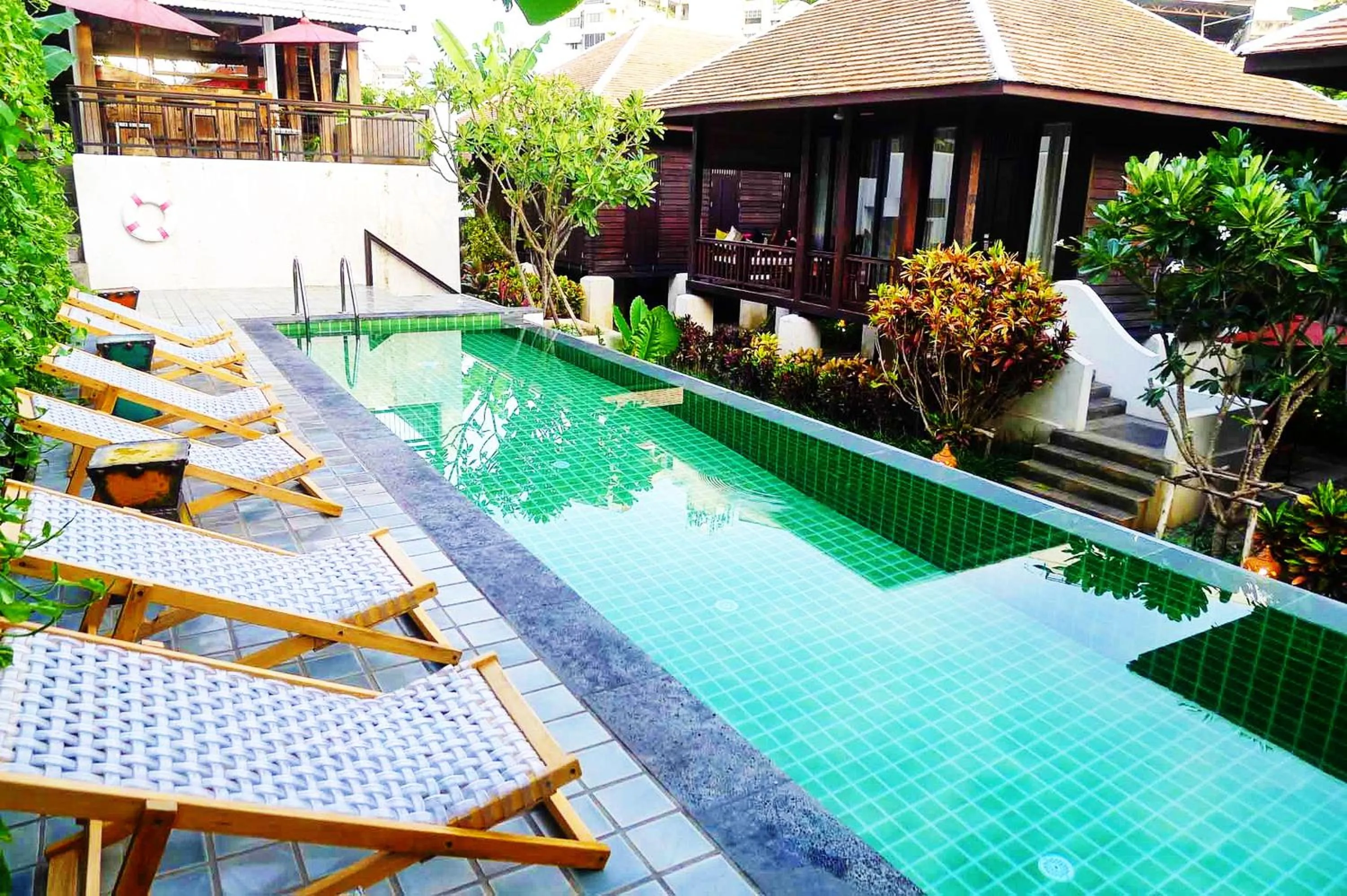 Swimming pool in Baan Saen Fang Chiang Mai