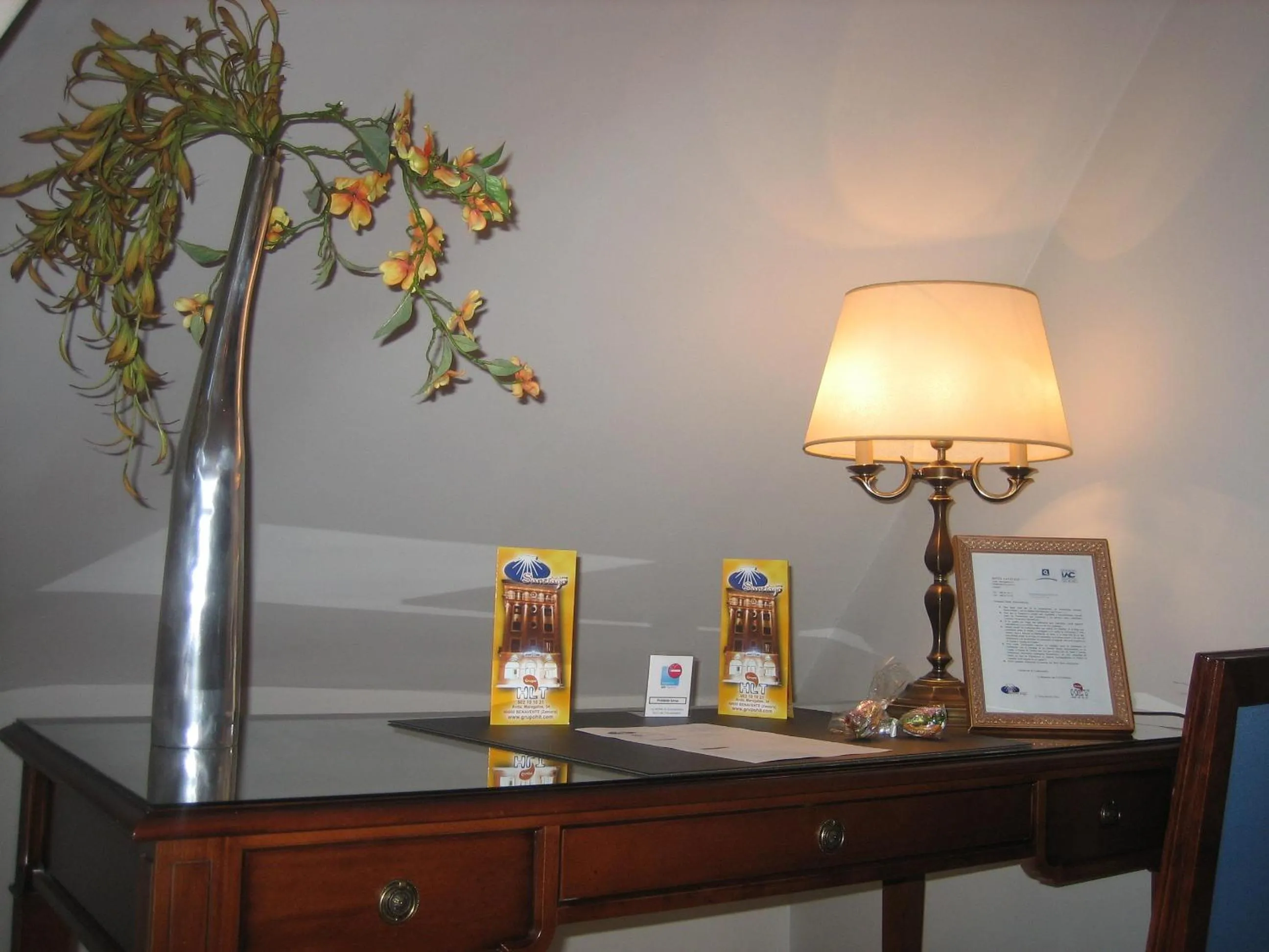 Decorative detail in Hotel Santiago