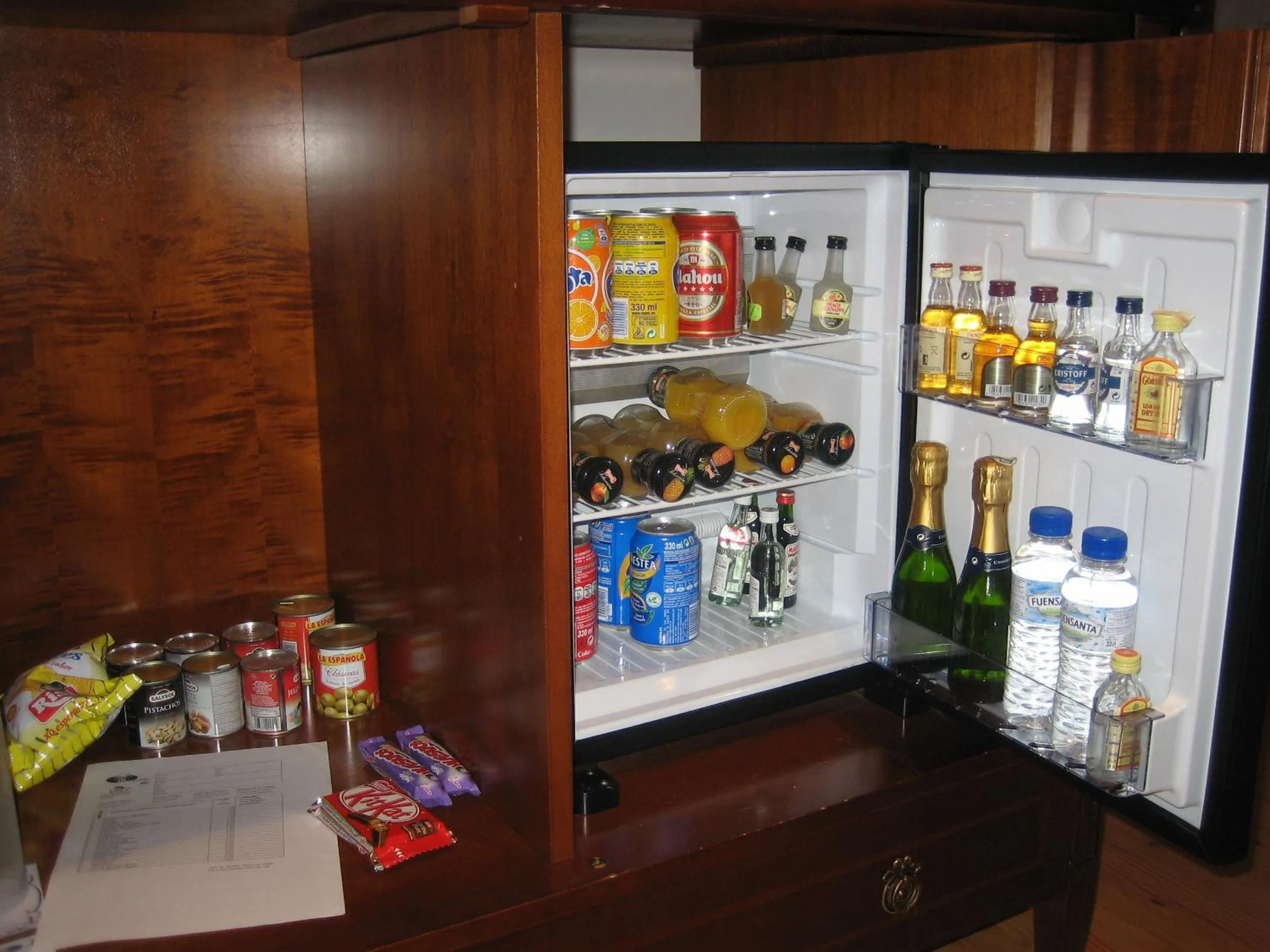 Drinks in Hotel Santiago