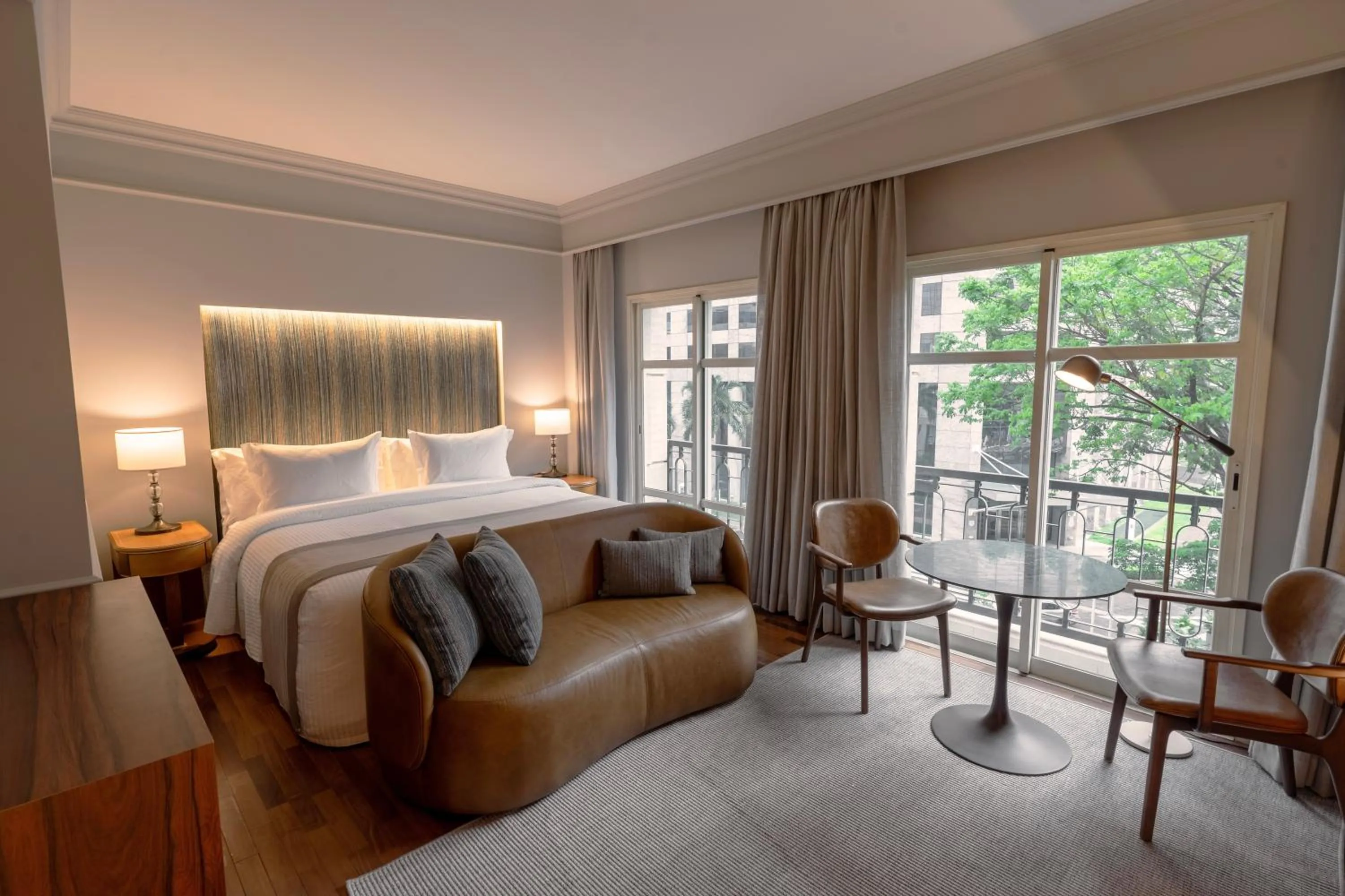 Bedroom, Bed in Gran Estanplaza Berrini