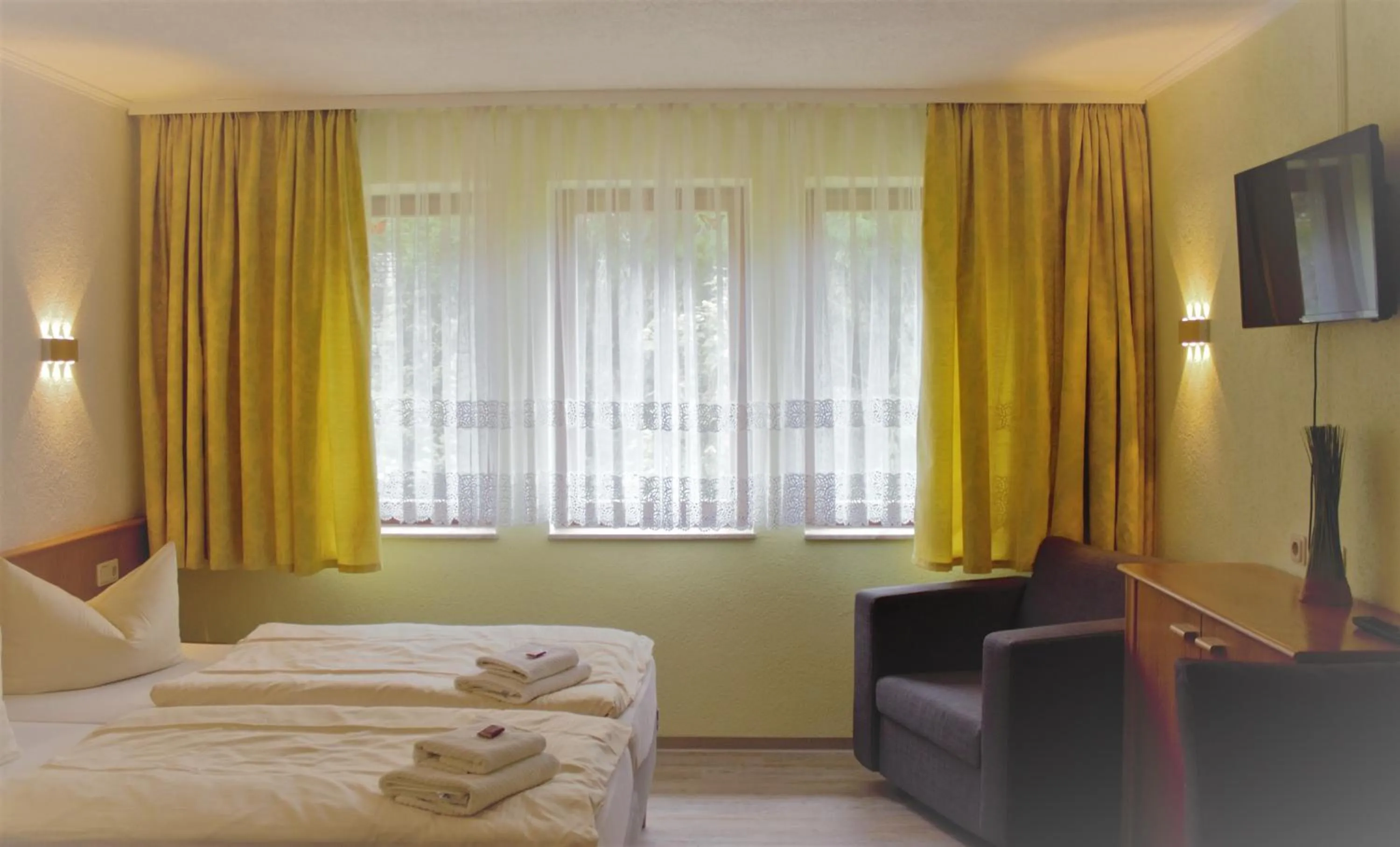 Photo of the whole room, Bed in Pension Ujut