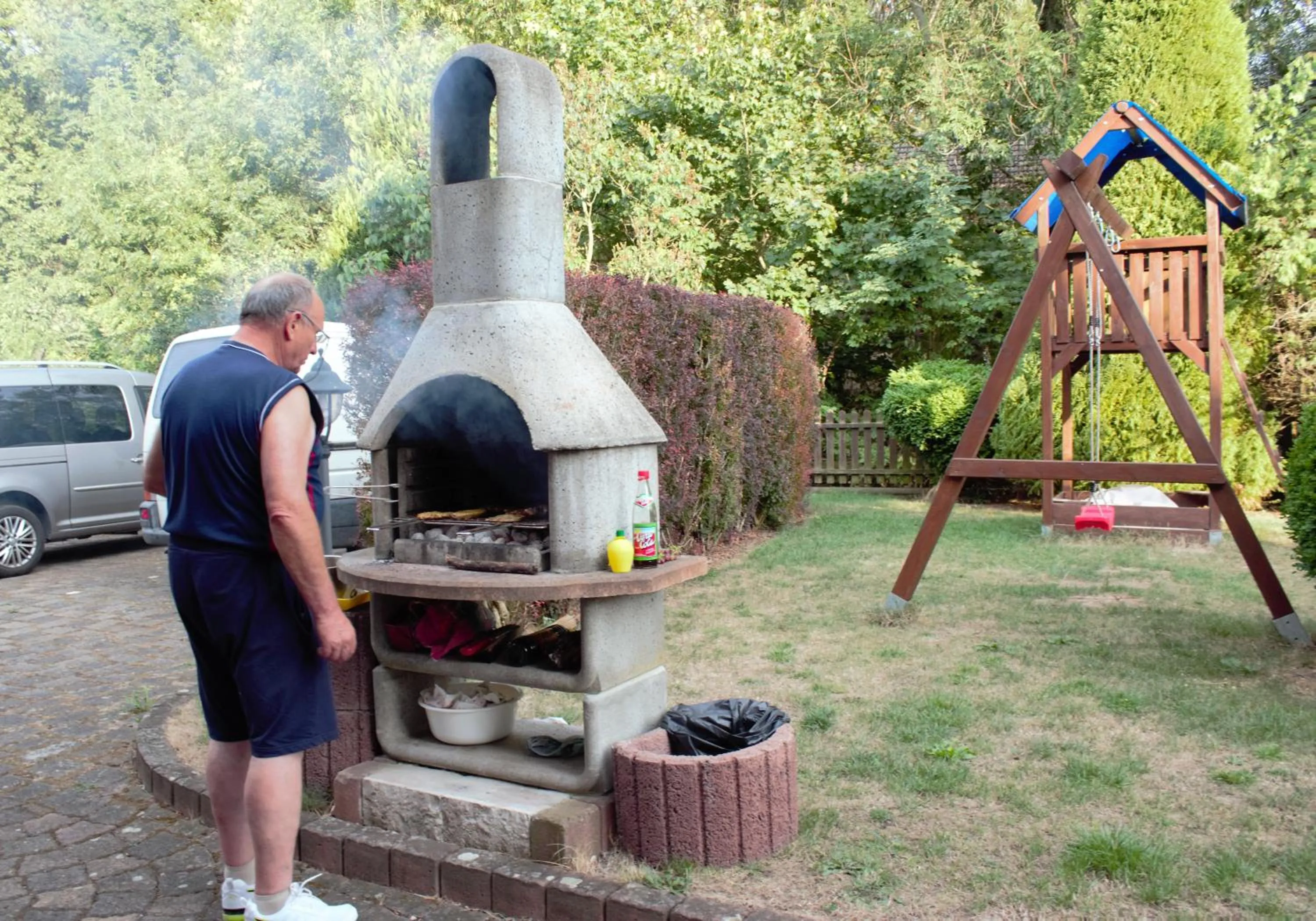 BBQ facilities in Pension Ujut