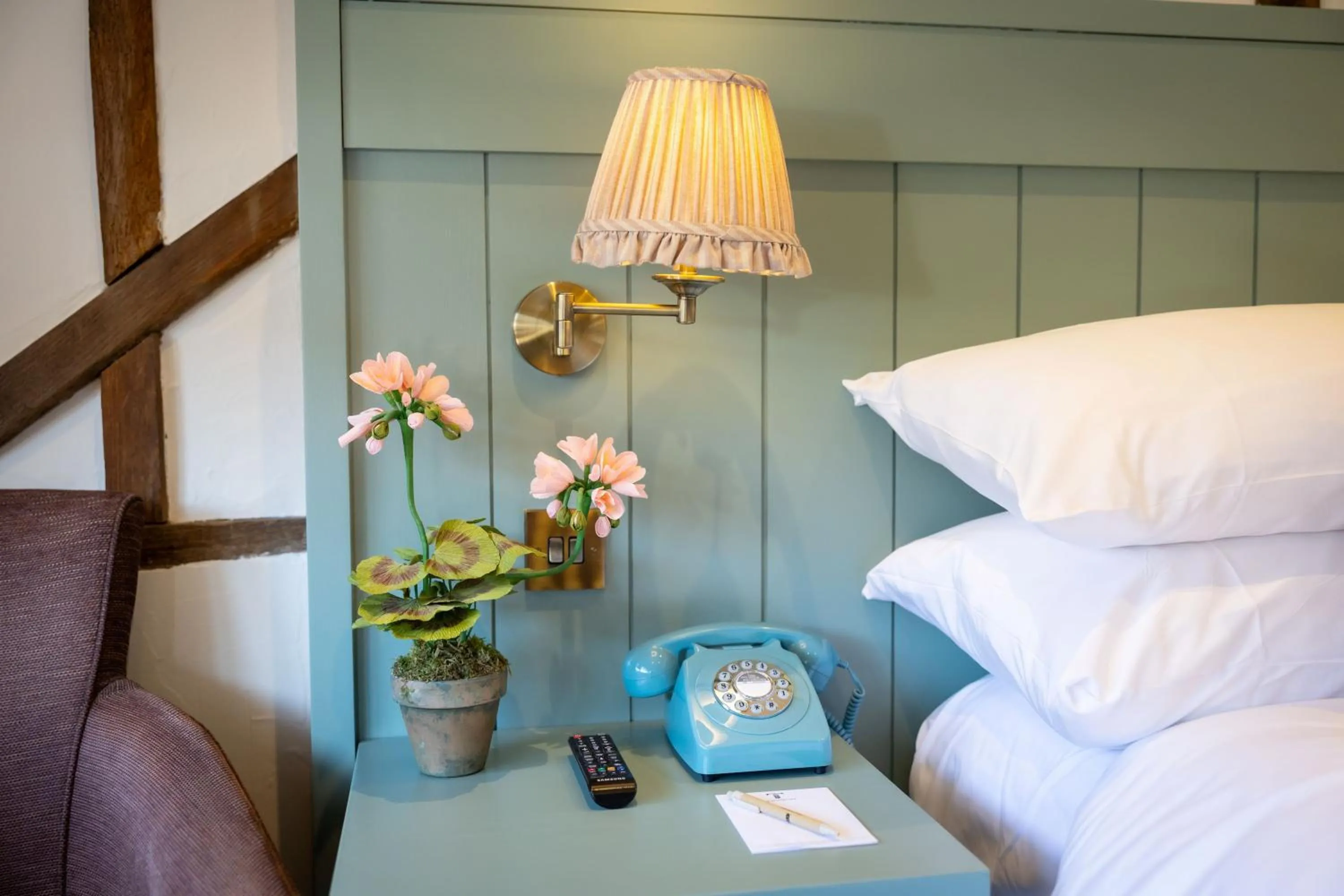 Bed in Tewinbury Farm Hotel