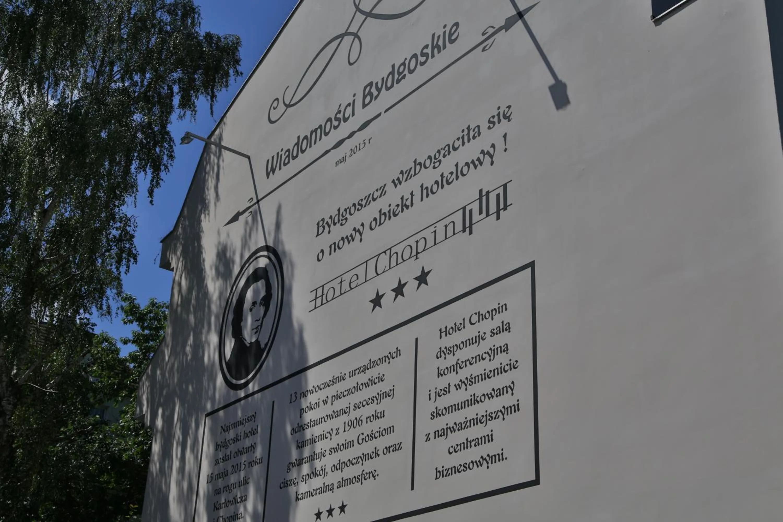 Property building in Hotel Chopin Bydgoszcz