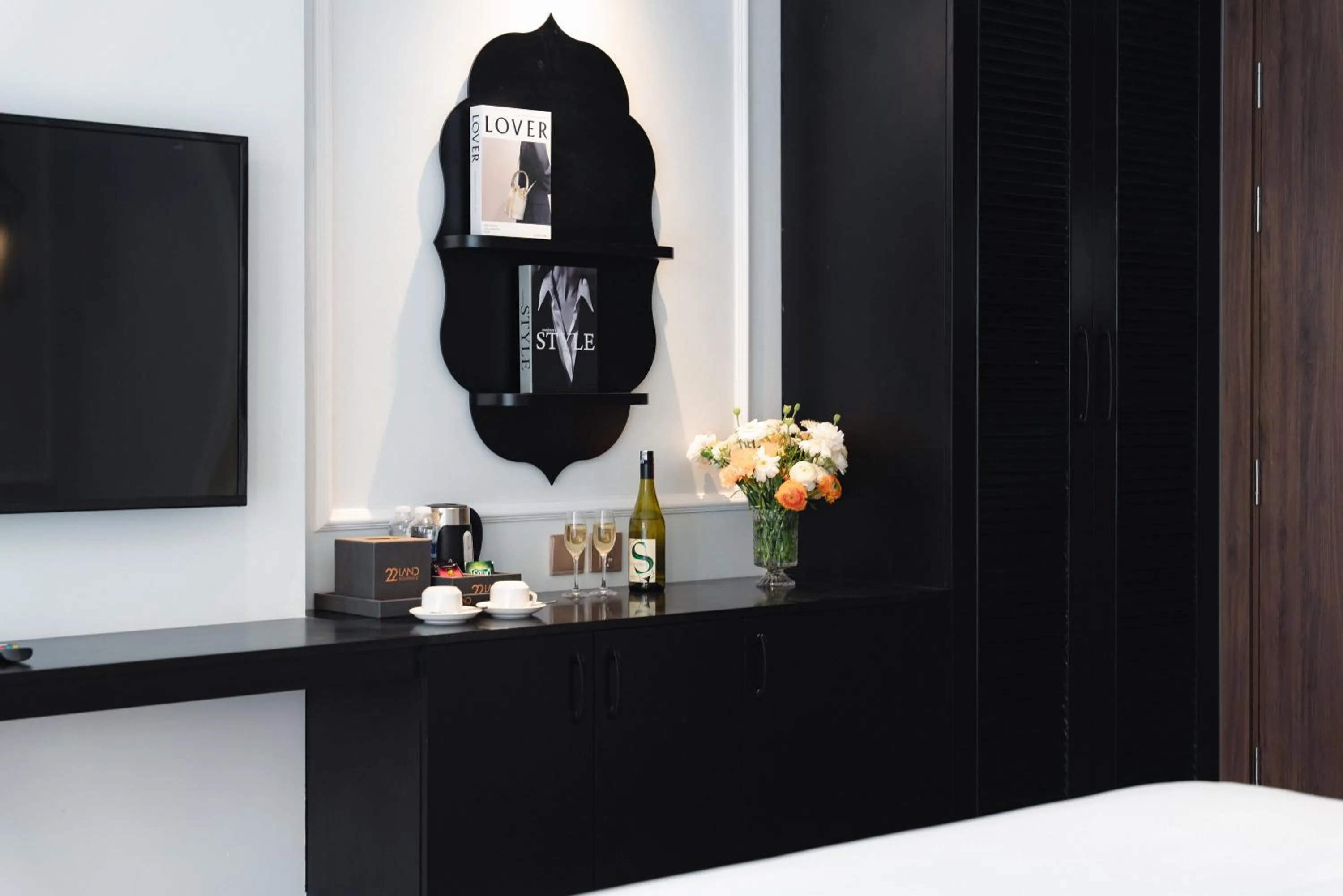 TV and multimedia, Bed in Cloud 22Land hotel