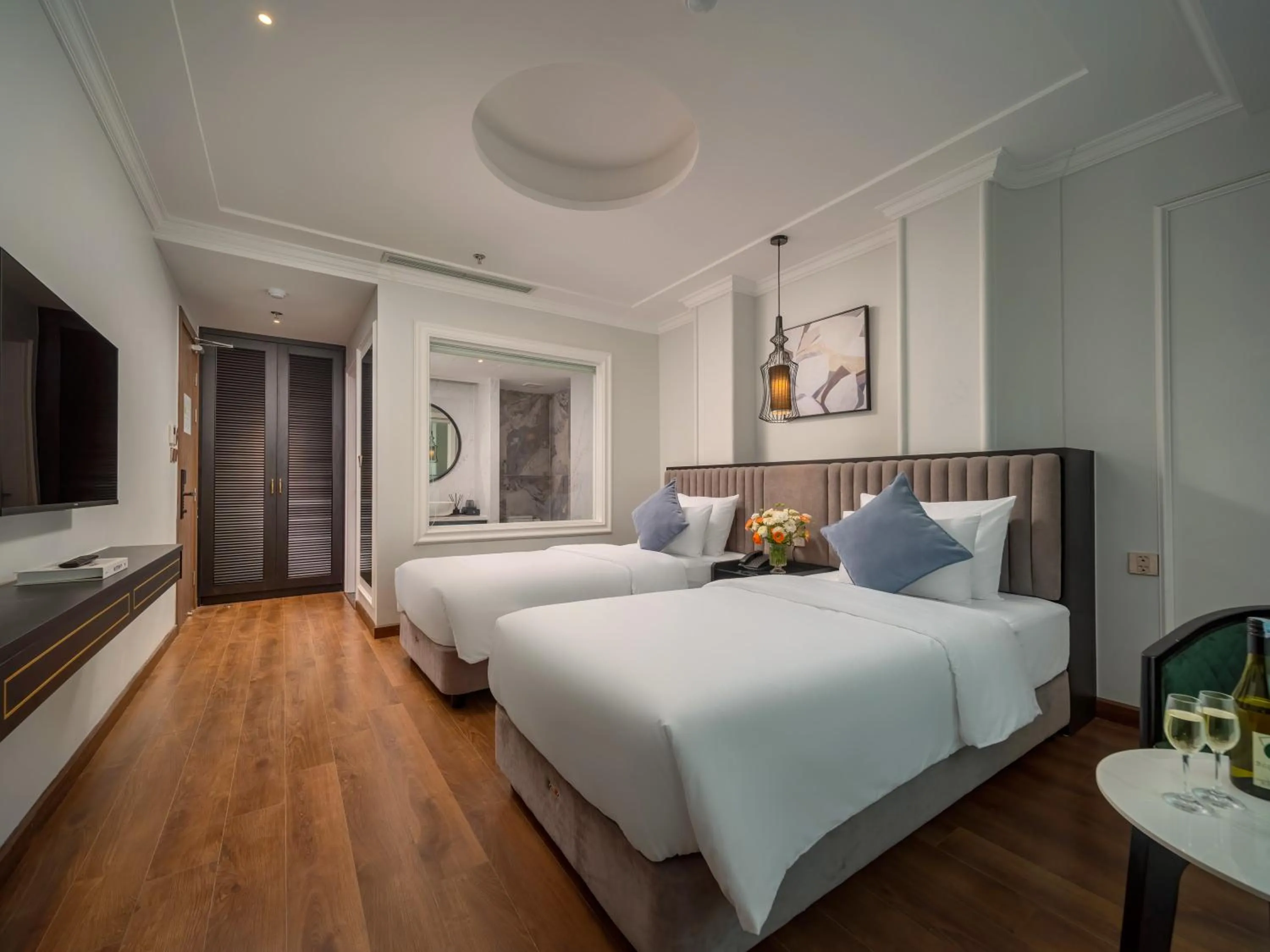 Bed in Cloud 22Land hotel