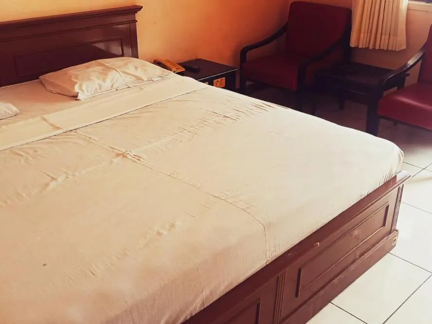 Bed in Hotel Wijaya Purwokerto