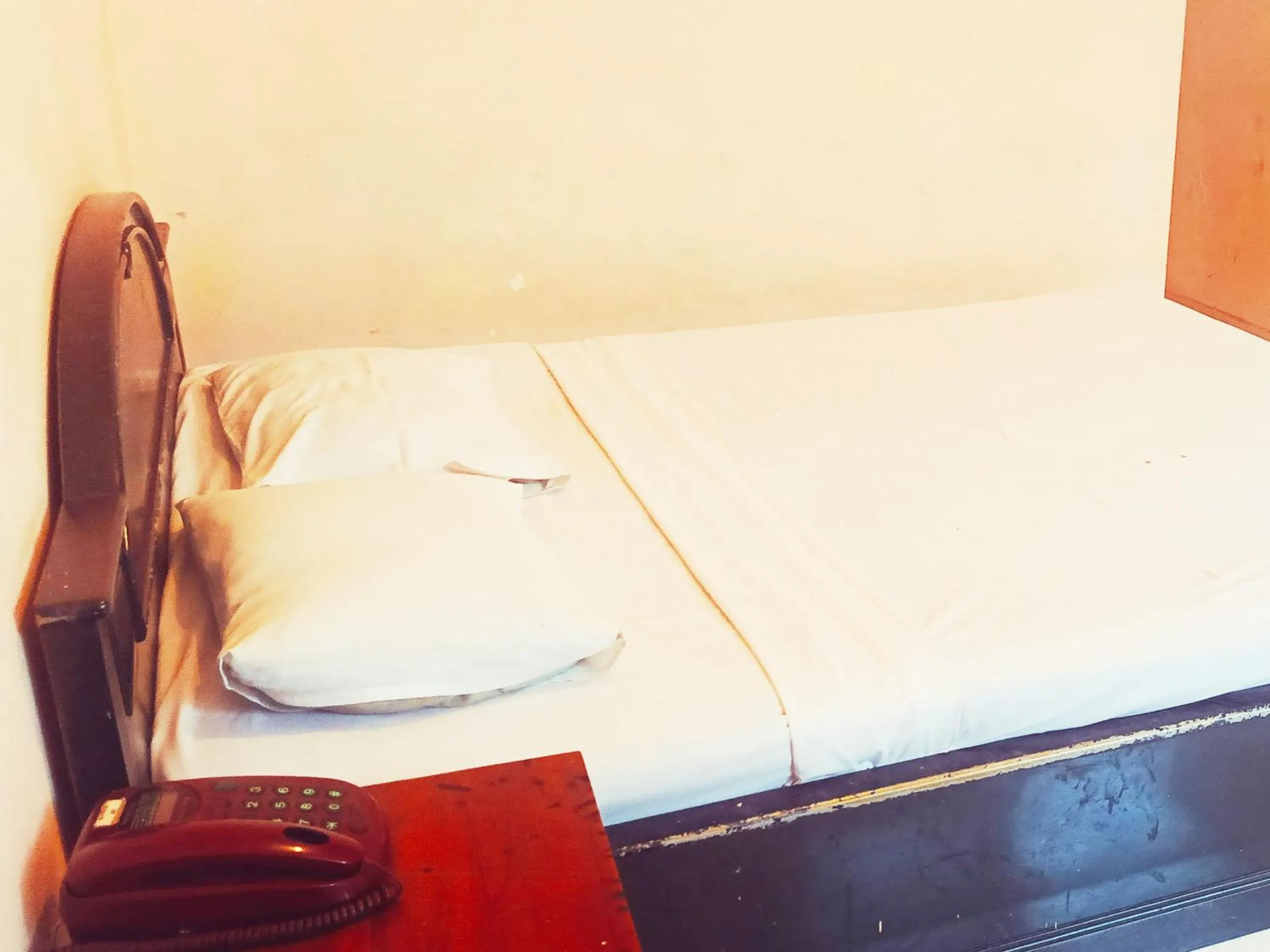 Bed in Hotel Wijaya Purwokerto