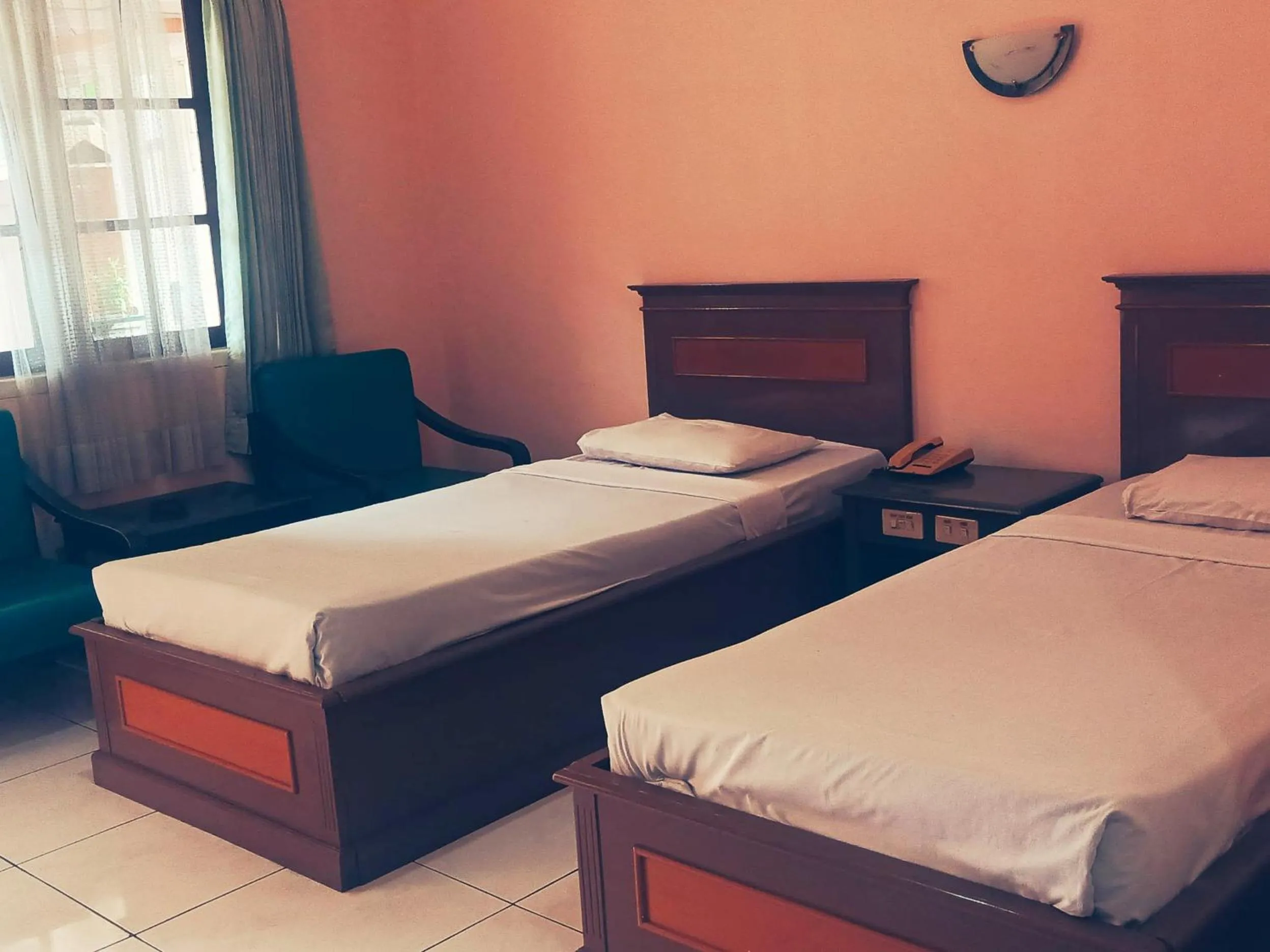 Bed in Hotel Wijaya Purwokerto
