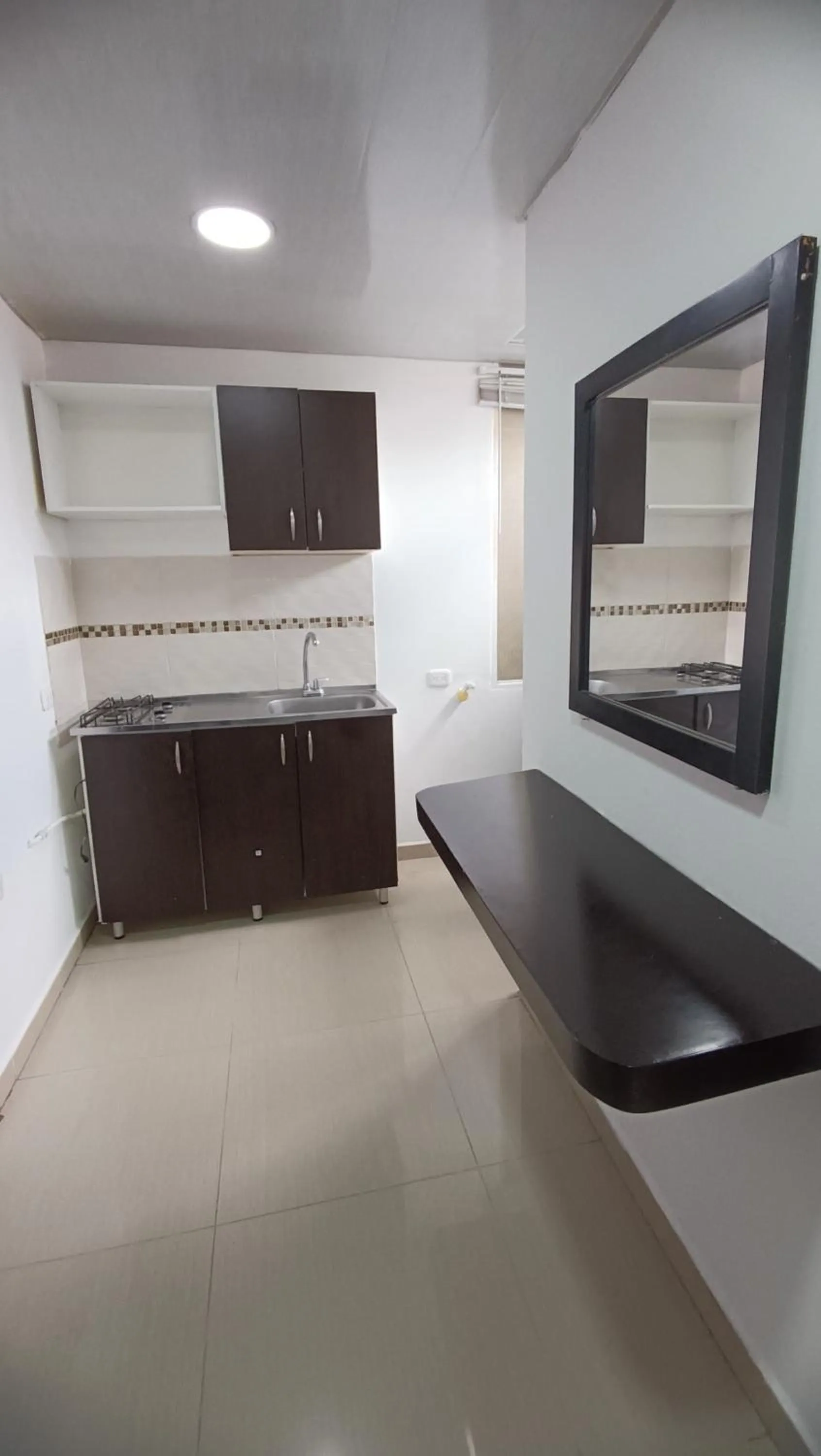 Kitchen or kitchenette in Hotel Blue