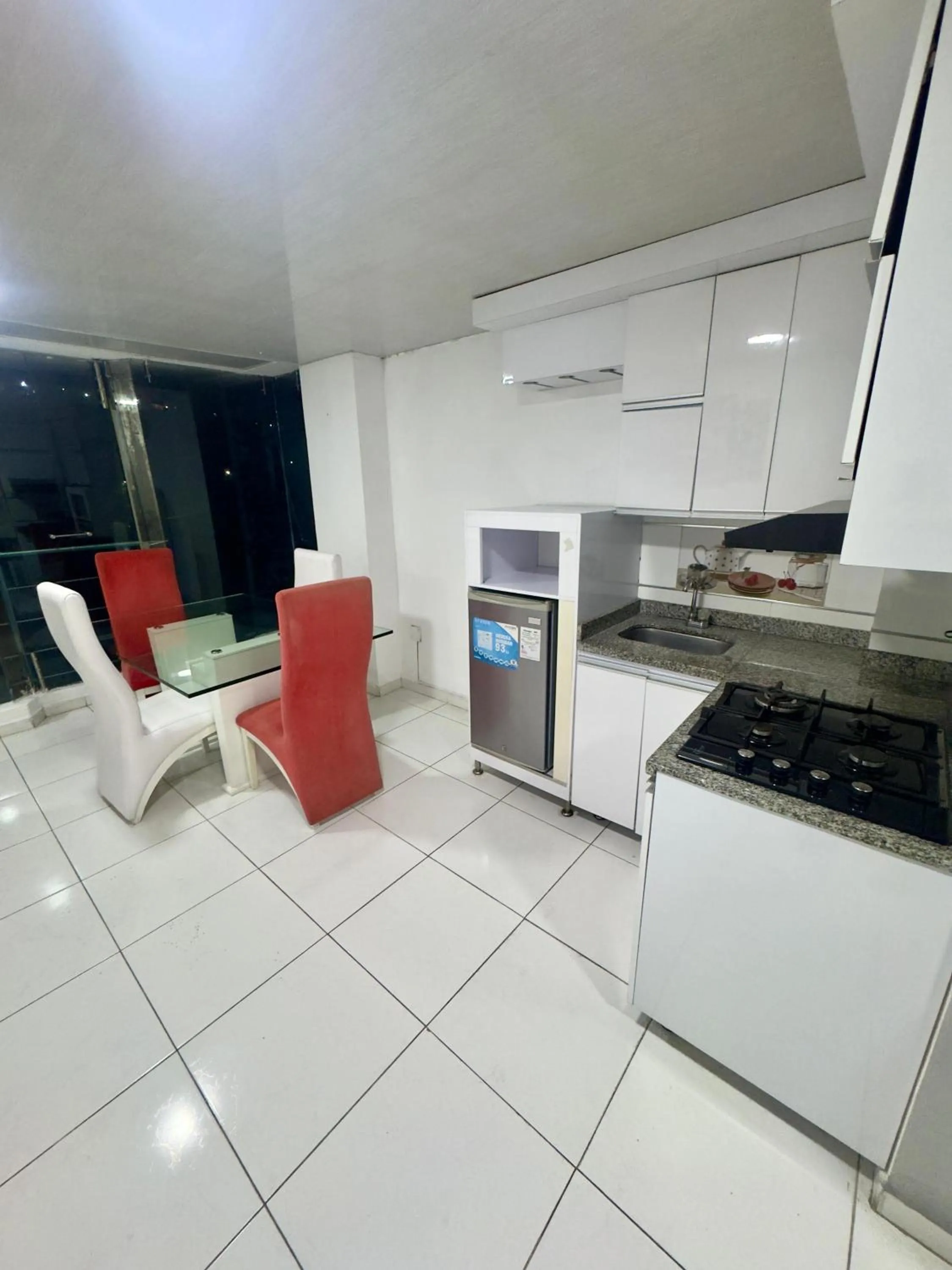 Kitchen or kitchenette in Hotel Blue