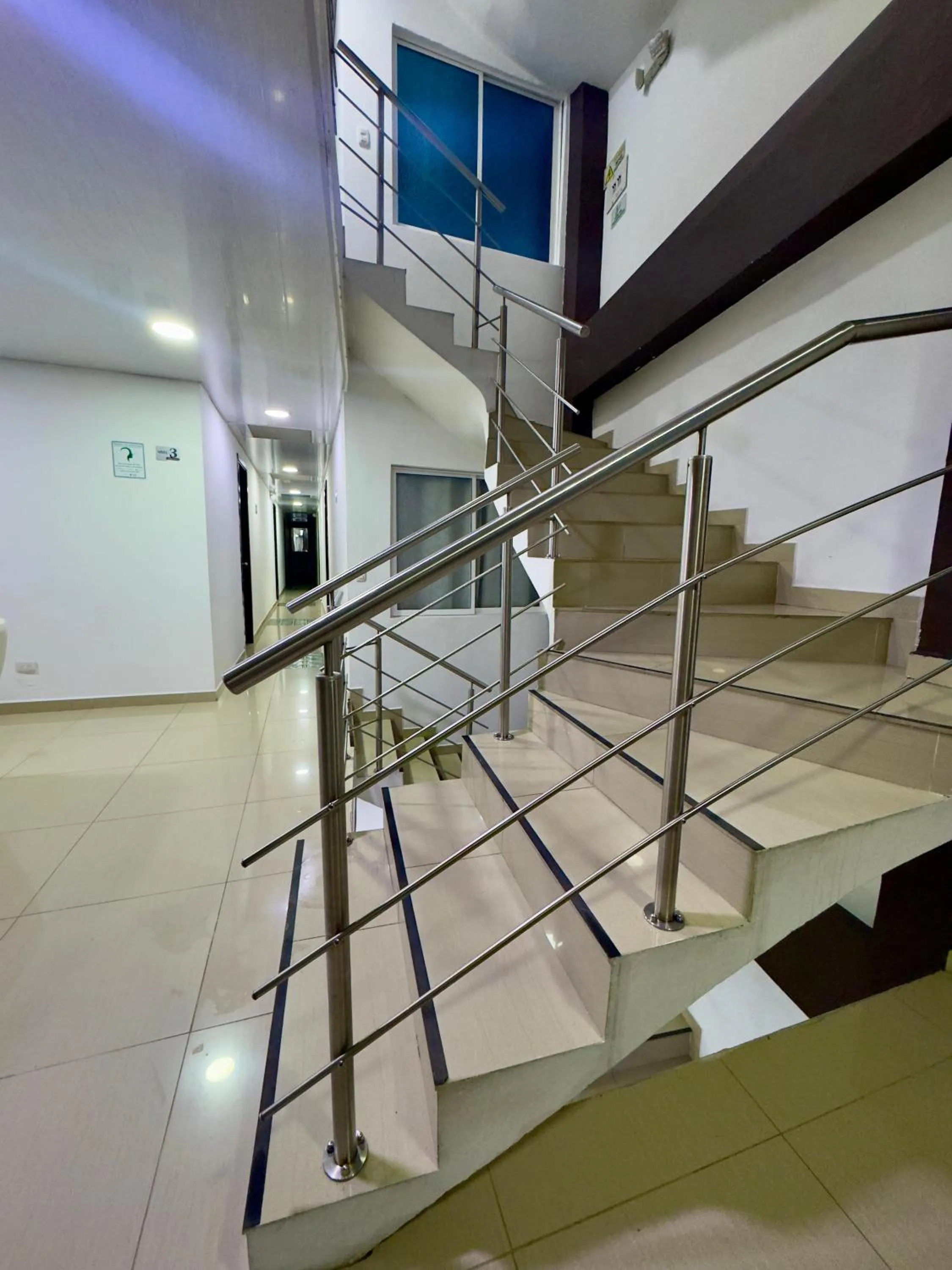 Property building in Hotel Blue