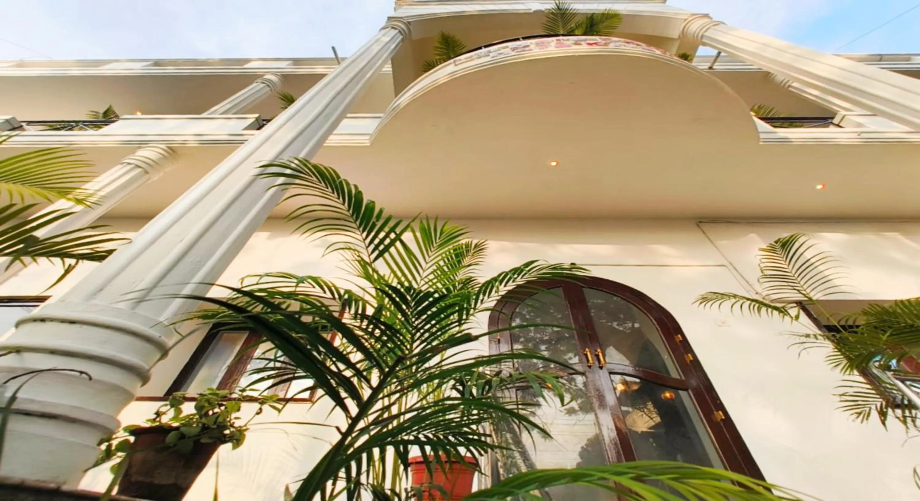 Facade/entrance in Hare Rama Hare Krishna - EESHA Hotel