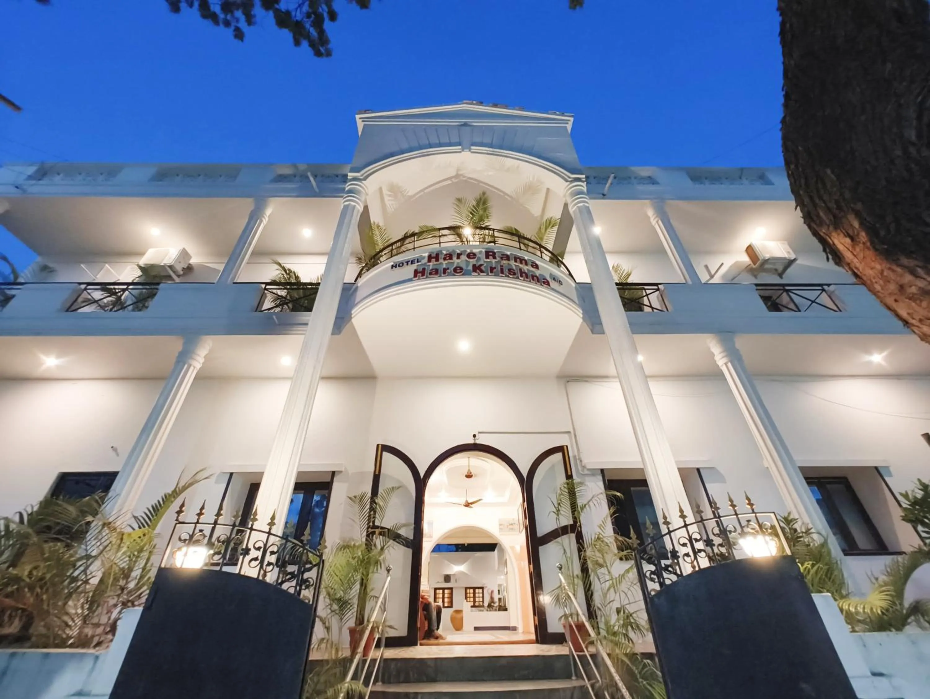Balcony/Terrace in Hare Rama Hare Krishna - EESHA Hotel