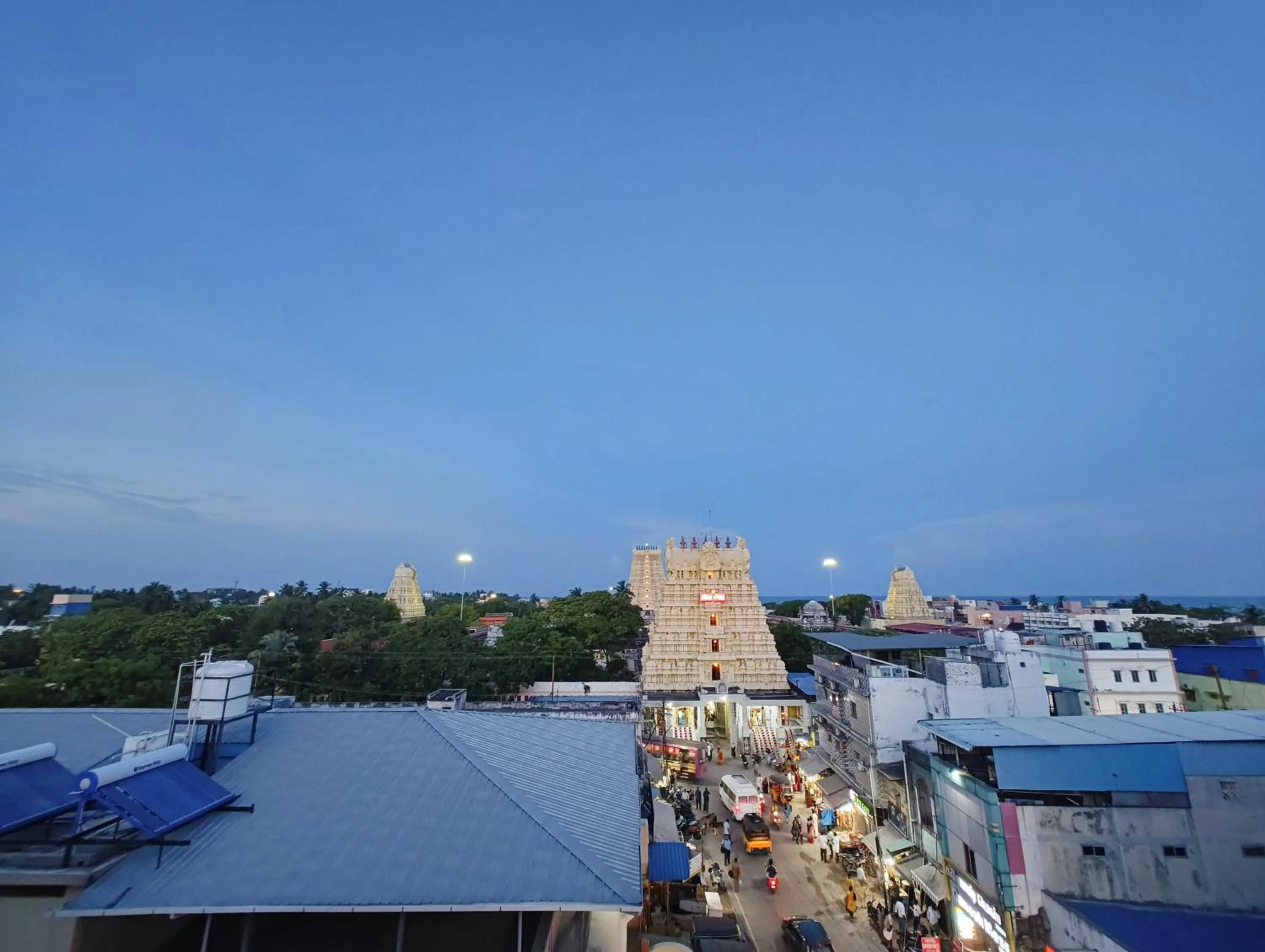 Bird's eye view in Hare Rama Hare Krishna - EESHA Hotel