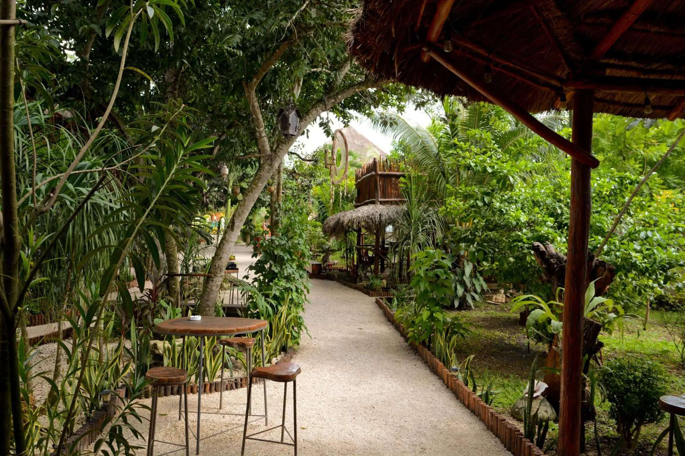 Patio in Hotel Zentik Project & Saline Cave