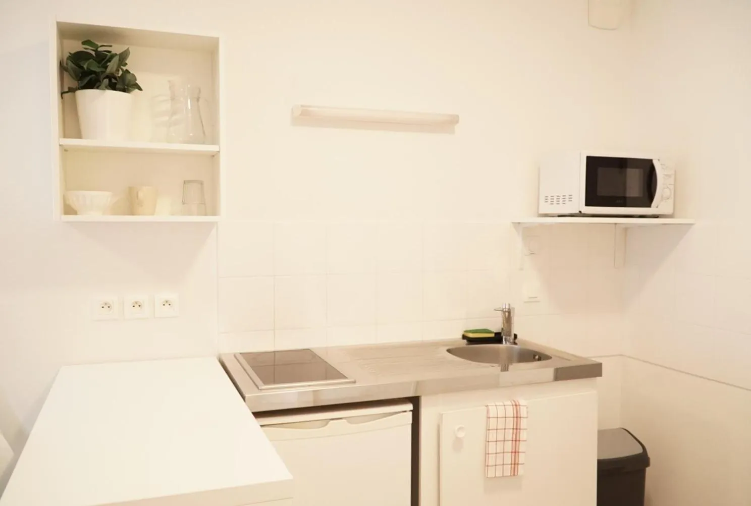 Kitchen or kitchenette in Apparteo Nantes