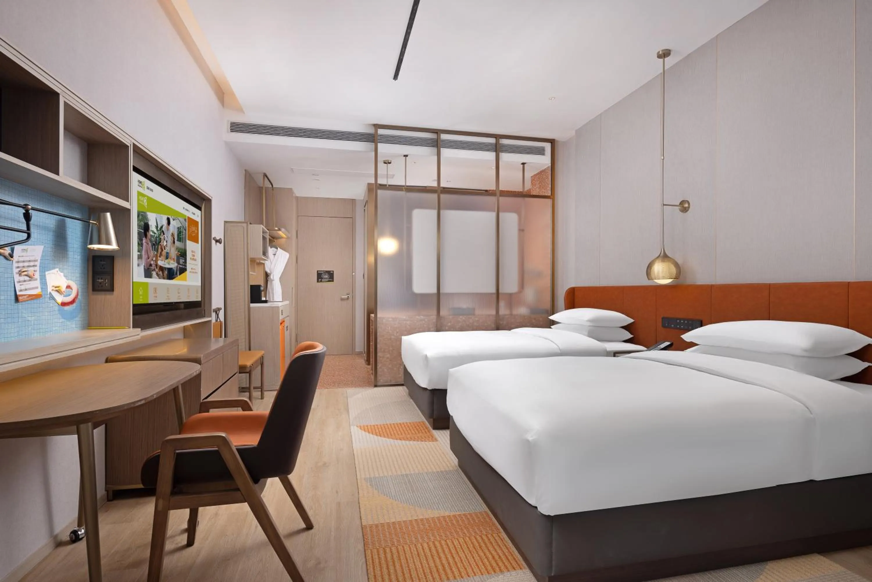 Bedroom in Home2 Suite by Hilton Ningbo Yinzhou