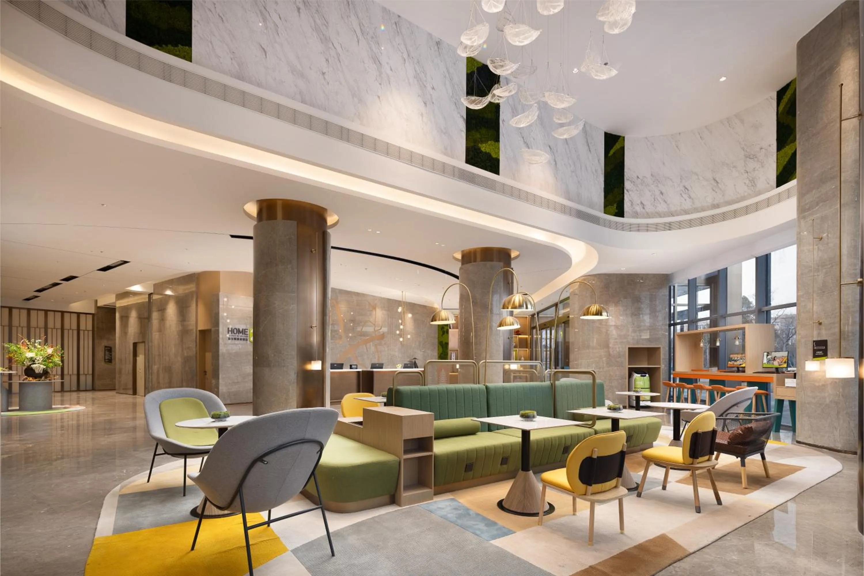 Communal lounge/ TV room in Home2 Suite by Hilton Ningbo Yinzhou