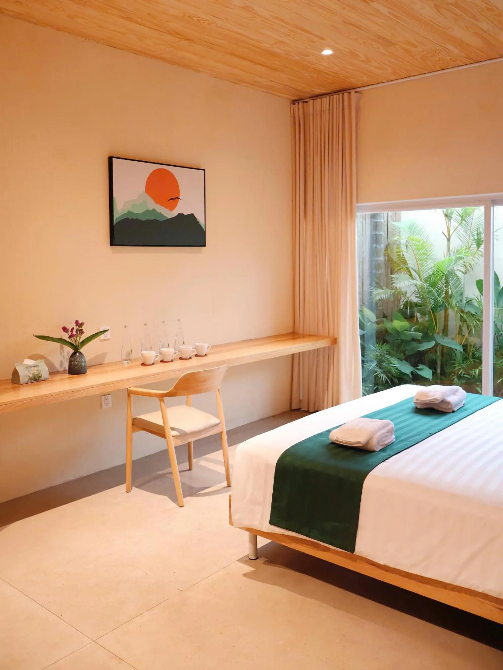 Bedroom, Bed in Vả Riverside Retreat