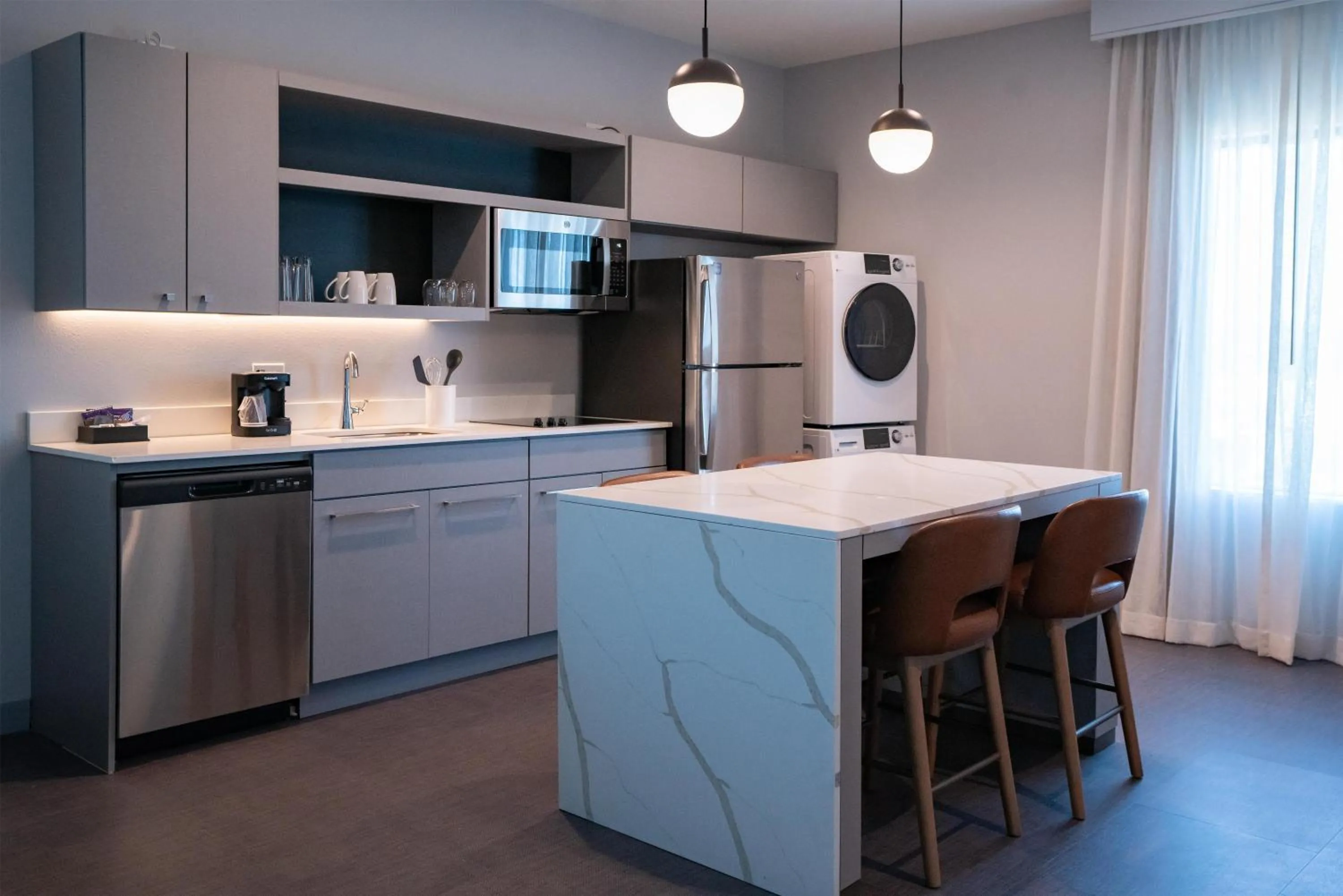 Kitchen or kitchenette in Homewood Suites By Hilton Hoover Birmingham