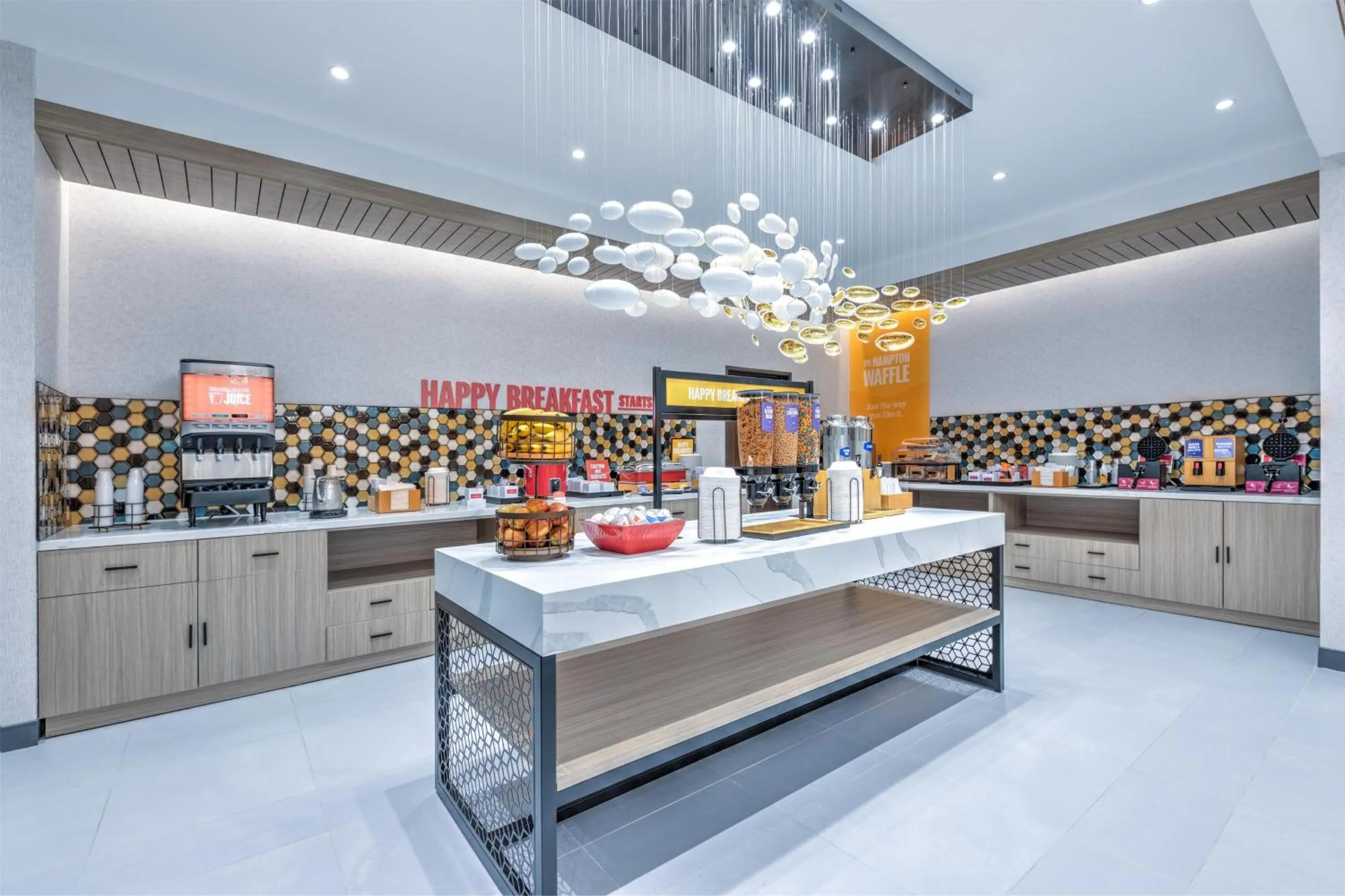 Breakfast in Hampton Inn & Suites Irving Hwy 183