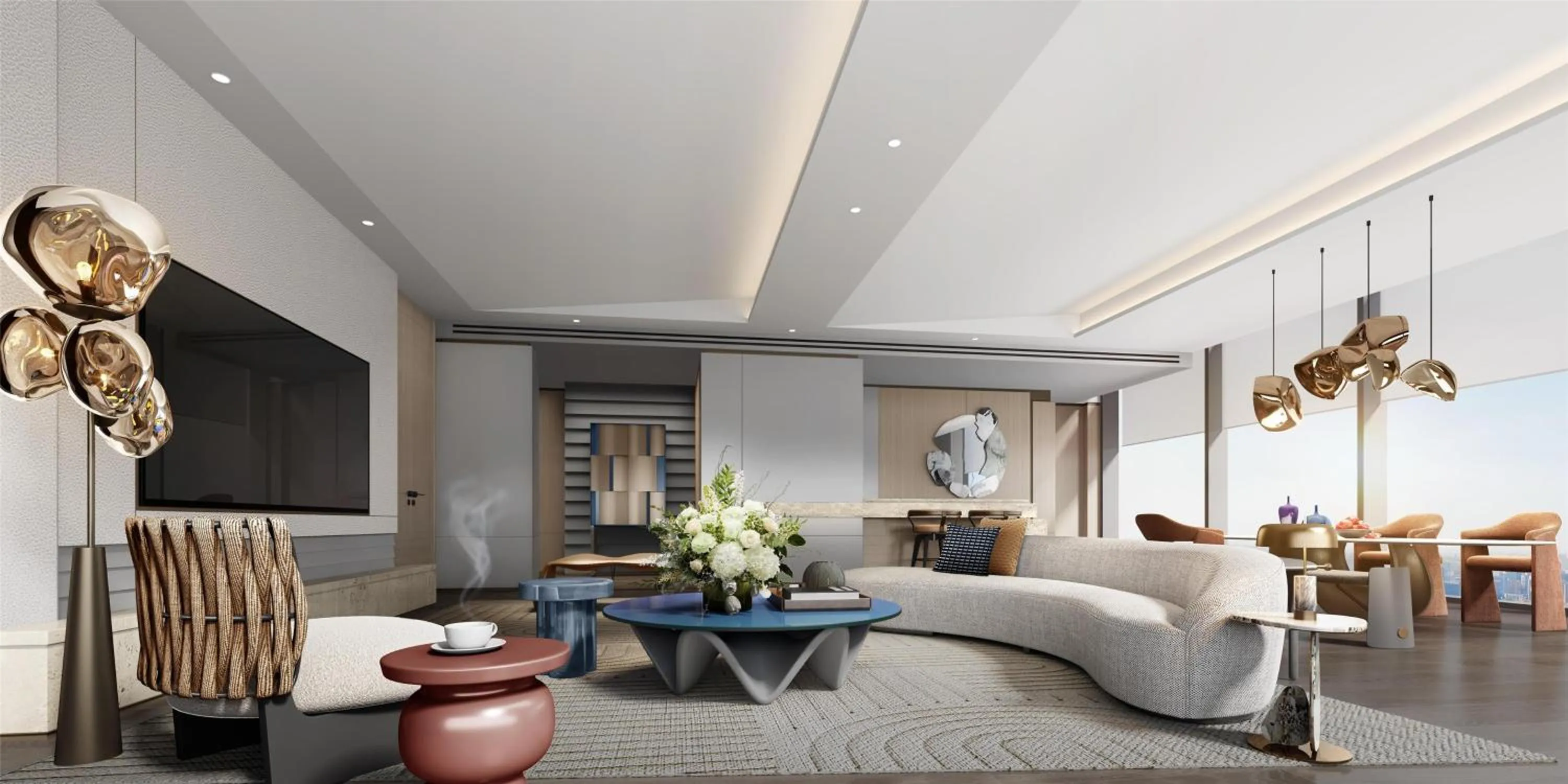 Living room in Doubletree By Hilton Yanji