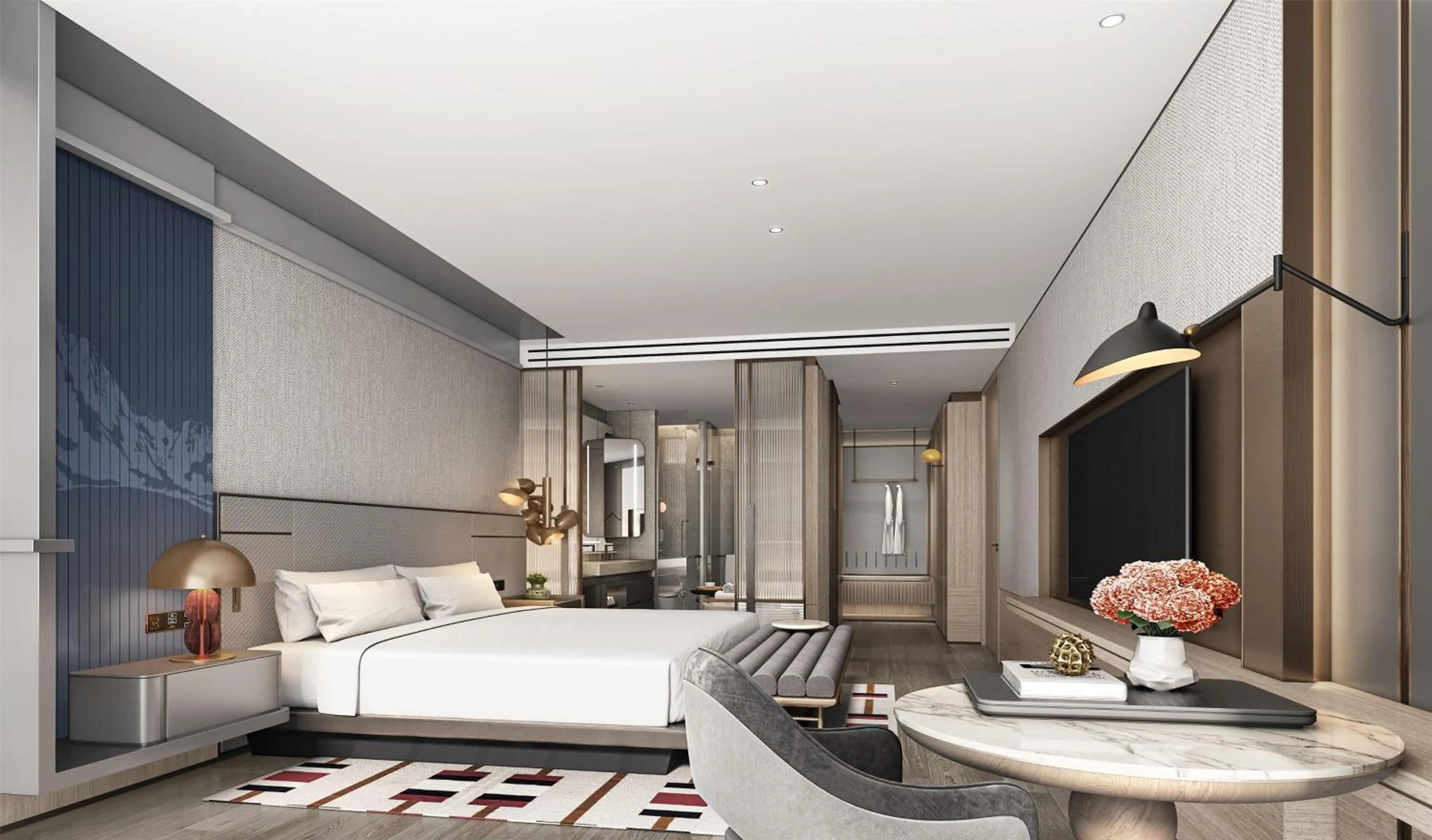 Bed in Doubletree By Hilton Yanji