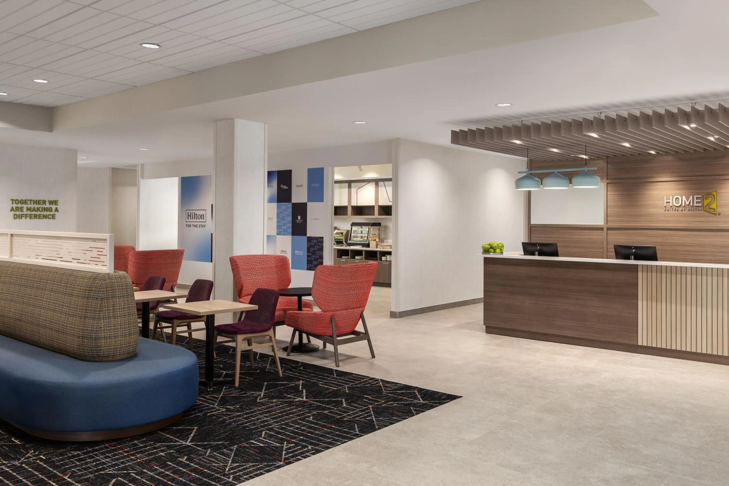 Lobby or reception in Home2 Suites By Hilton Vaughan Toronto On