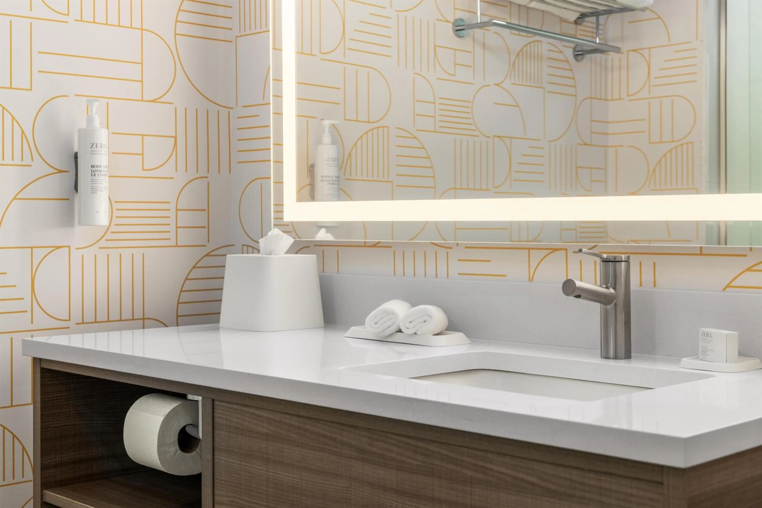 Bathroom in Home2 Suites By Hilton Vaughan Toronto On