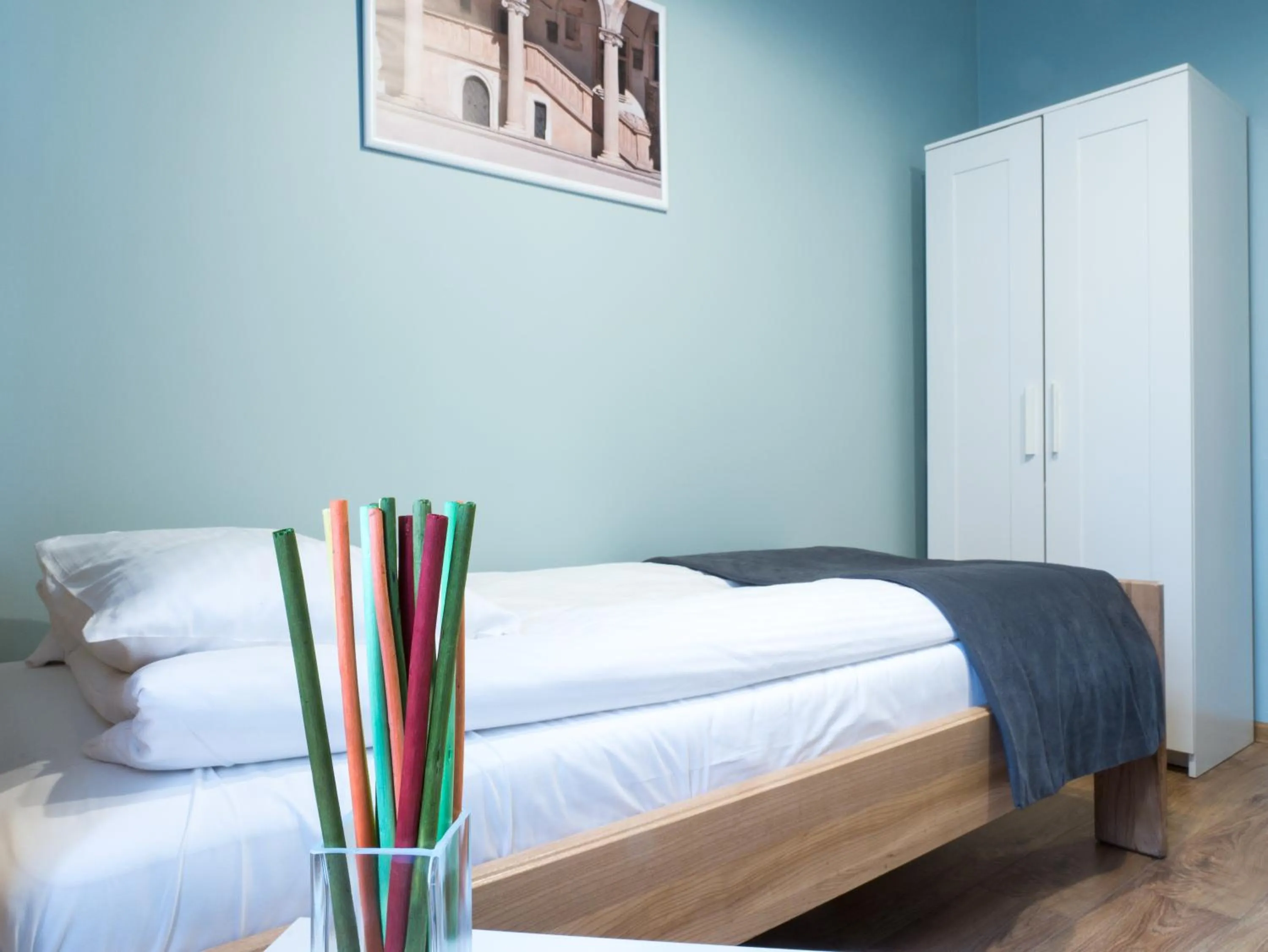 Bed in Just4You Apartments