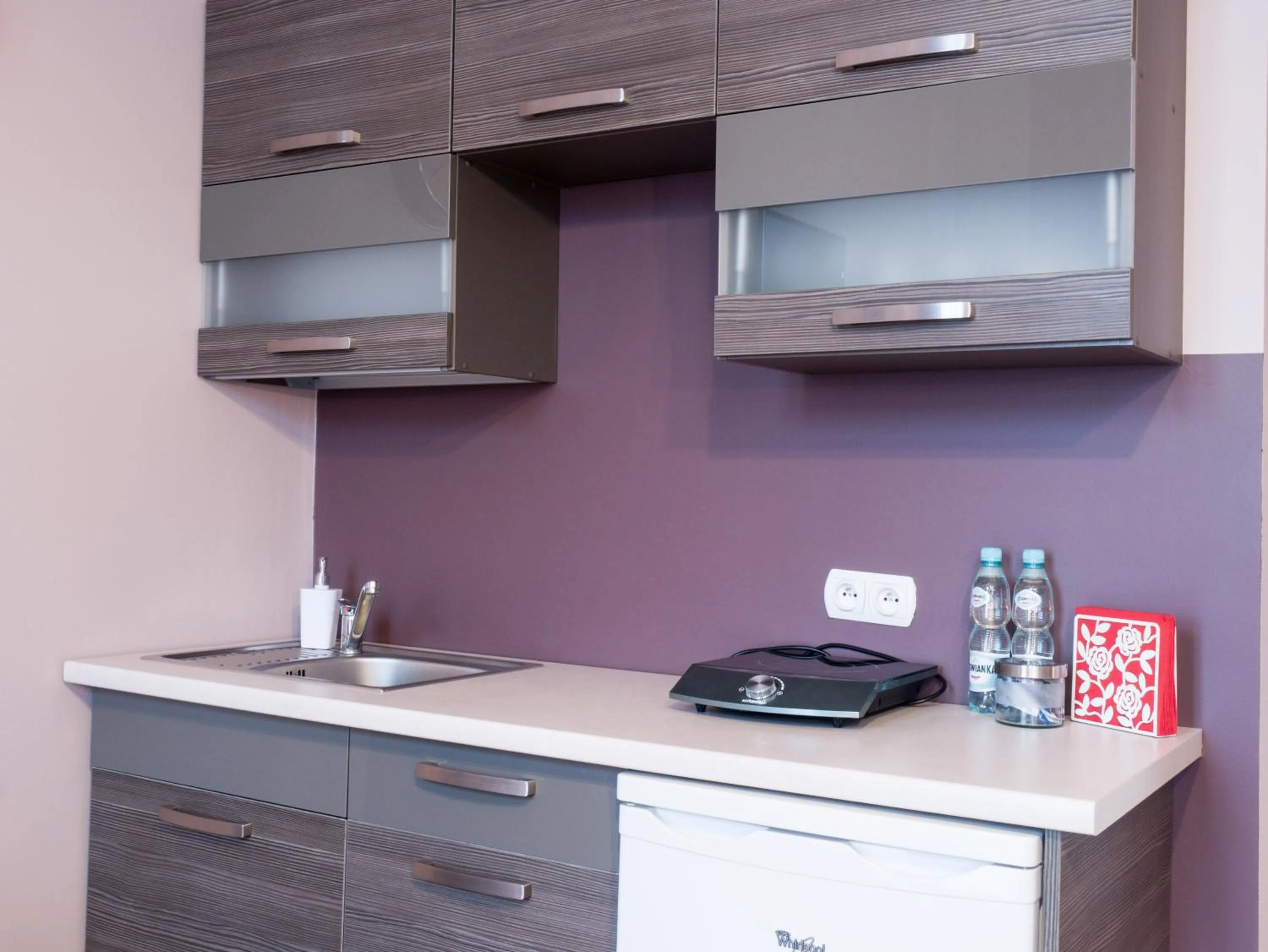 Kitchen or kitchenette in Just4You Apartments