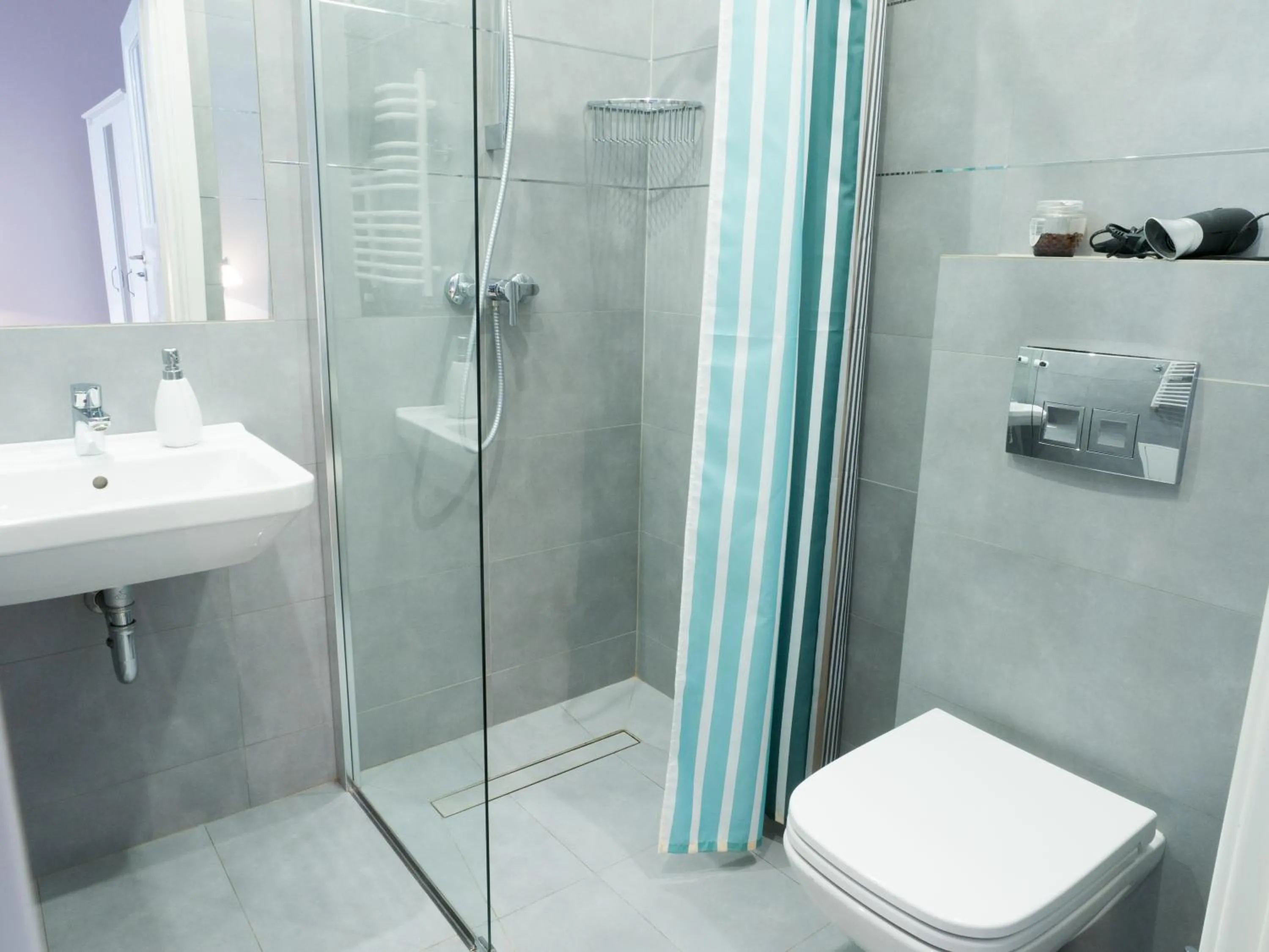 Bathroom in Just4You Apartments