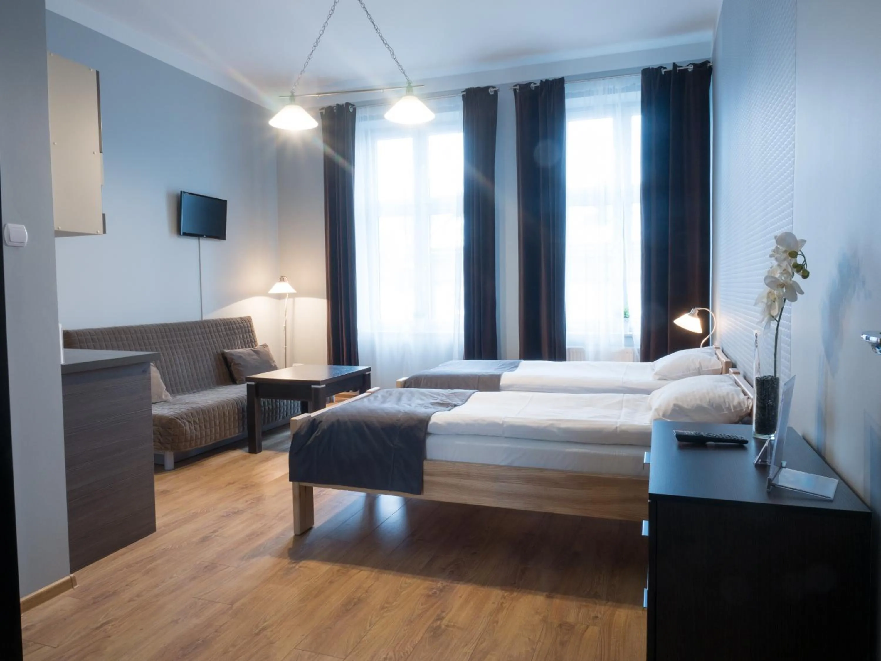 Bed in Just4You Apartments