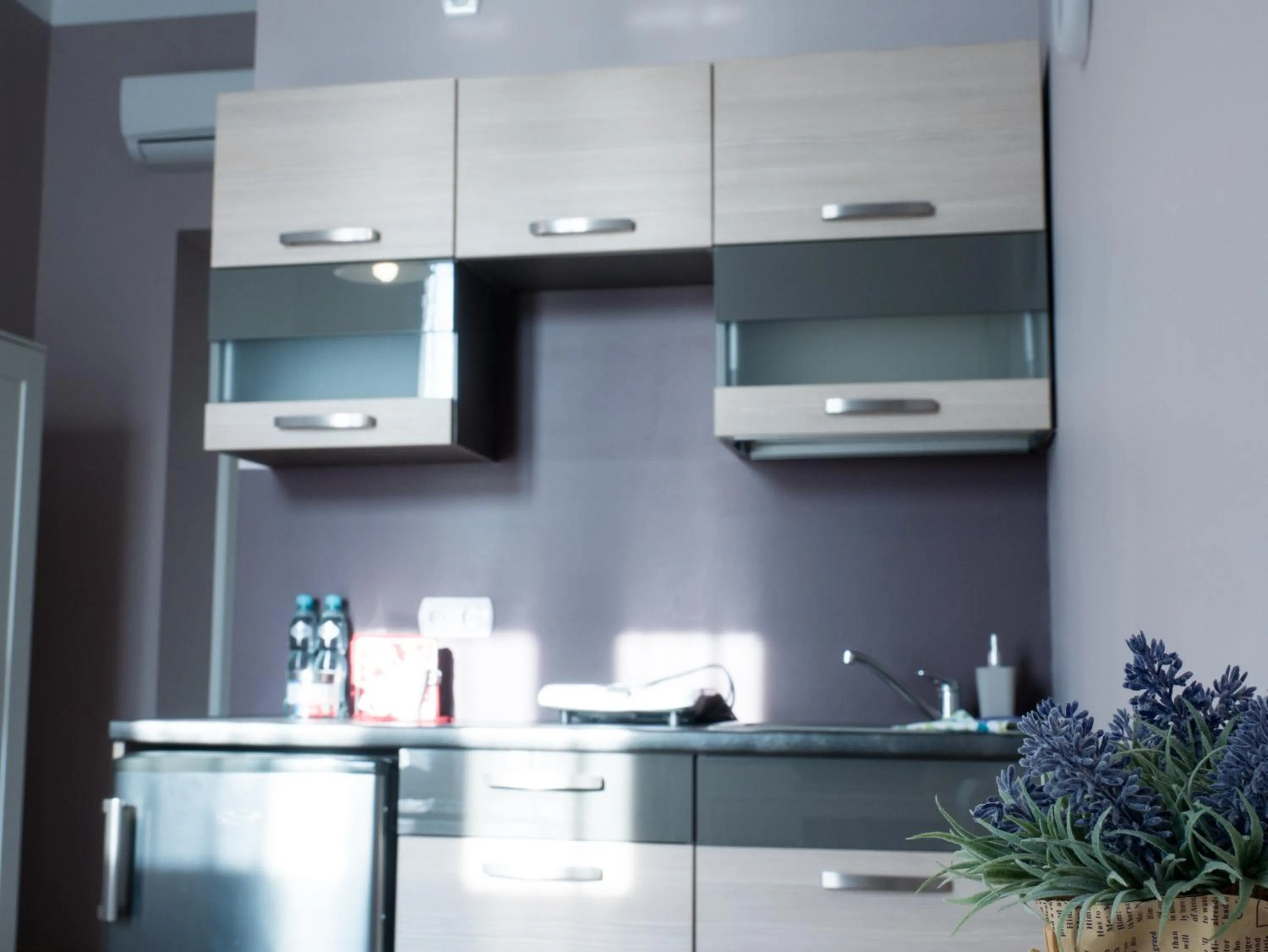Kitchen or kitchenette in Just4You Apartments