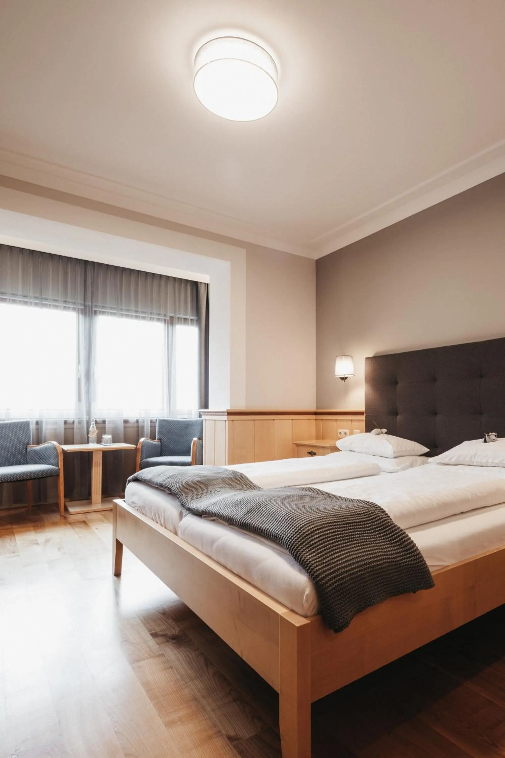 Bed in Naturhotel Bauernhofer